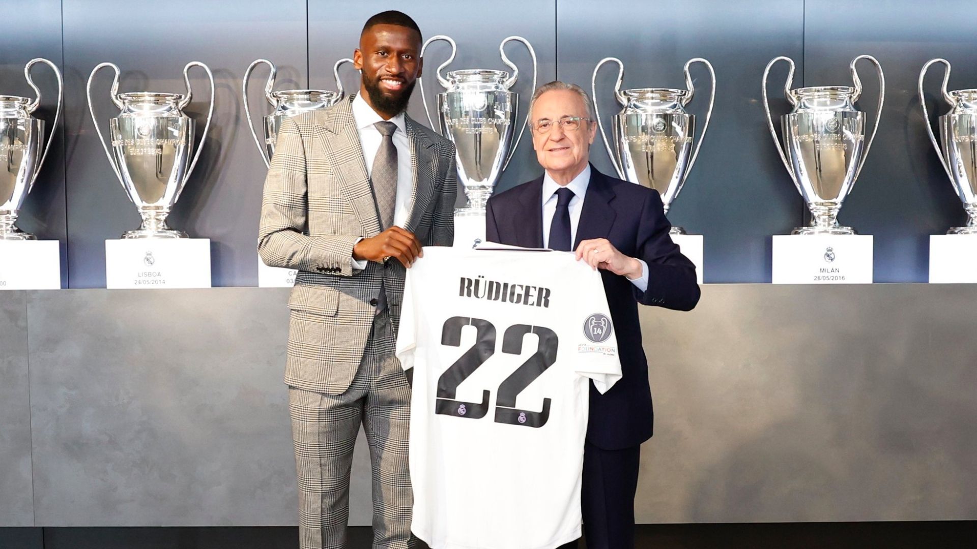 Antonio Rudiger 22 Real Madrid
