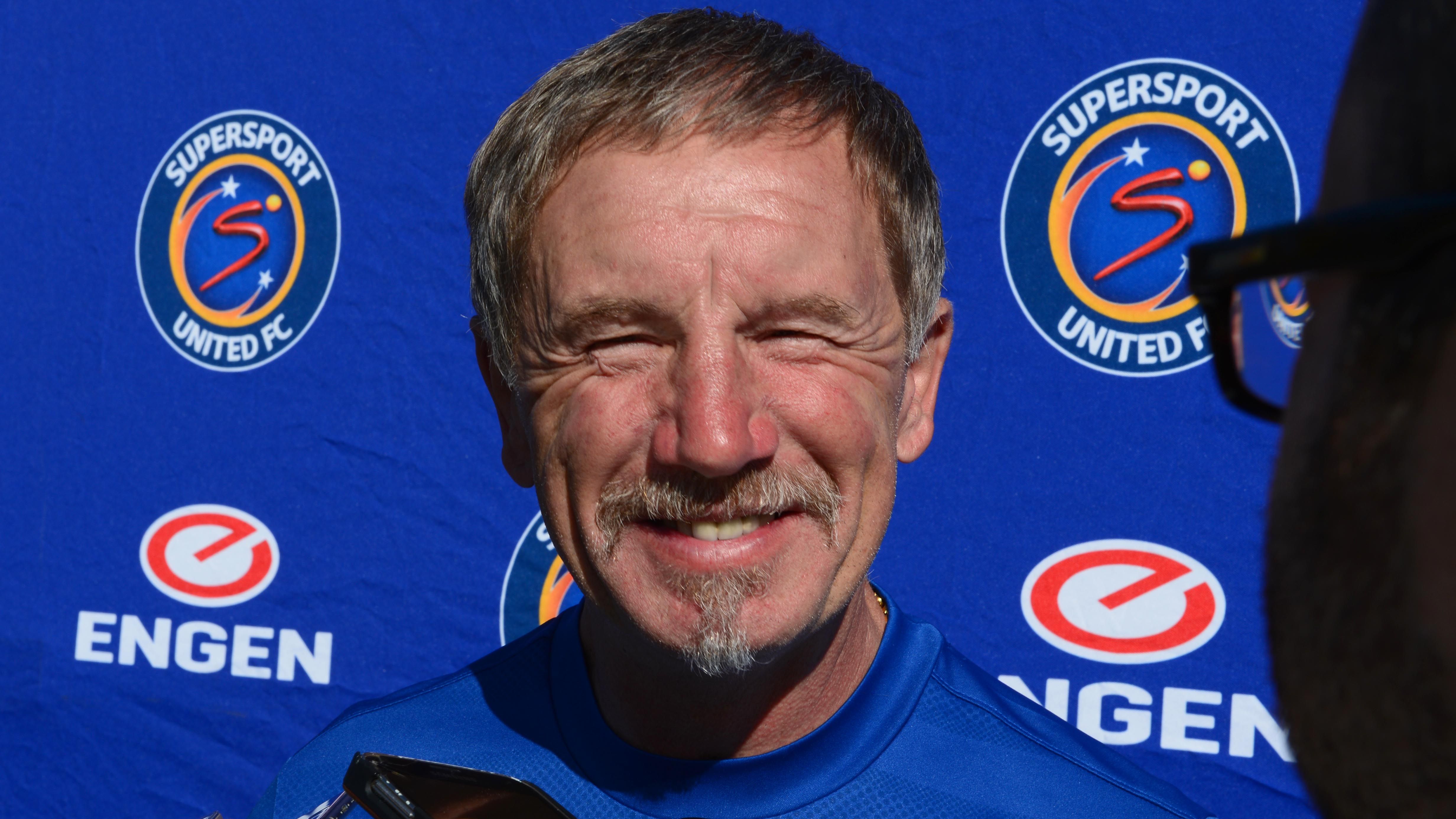 Stuart Baxter, SuperSport United, May 2016.