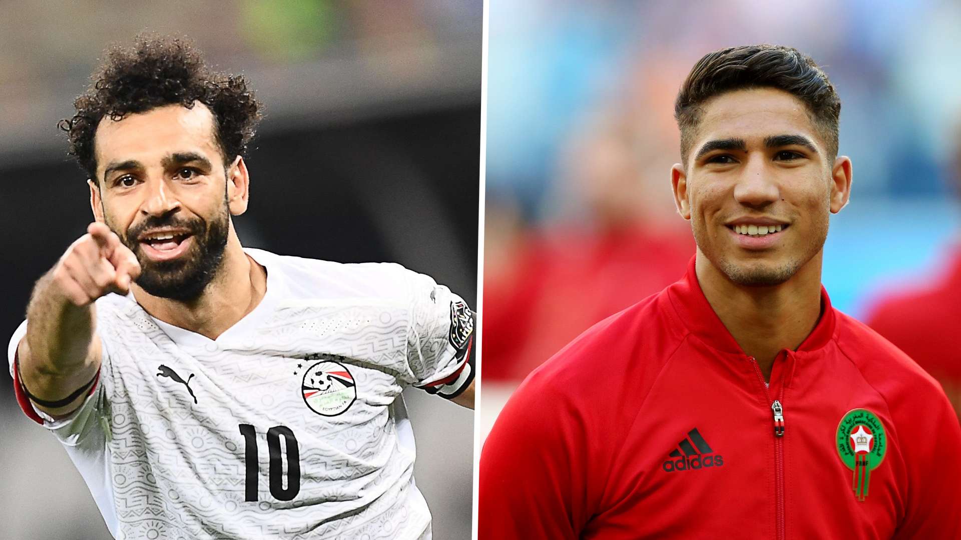 CAN 2022 Egypte Maroc Salah Hakimi