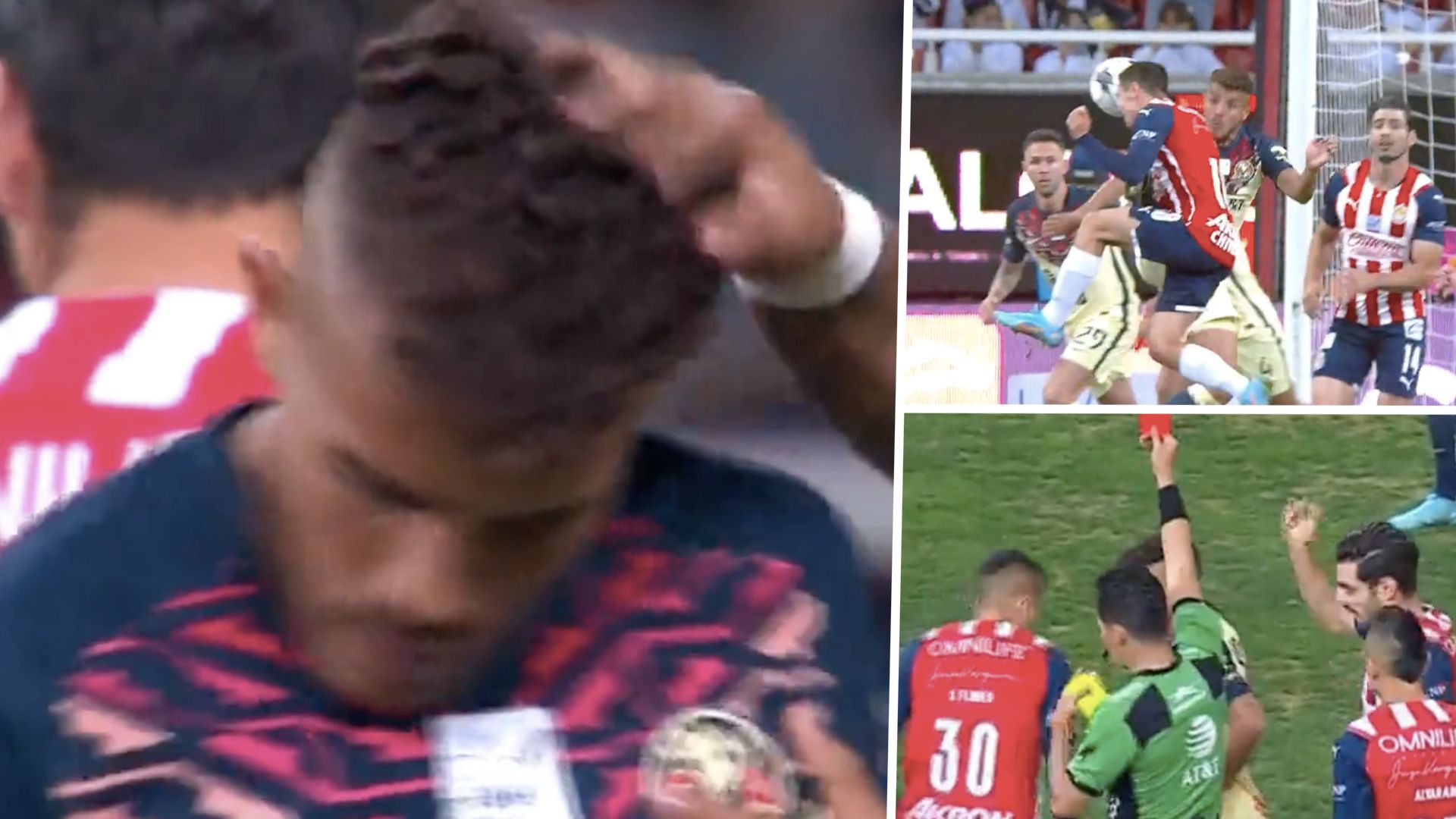 Jonathan Dos Santos Expulsión Clásico Nacional