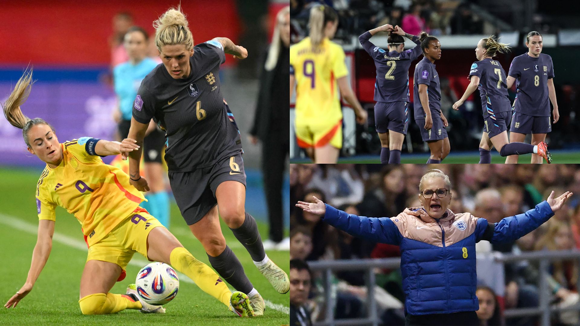 England Belgium women composite