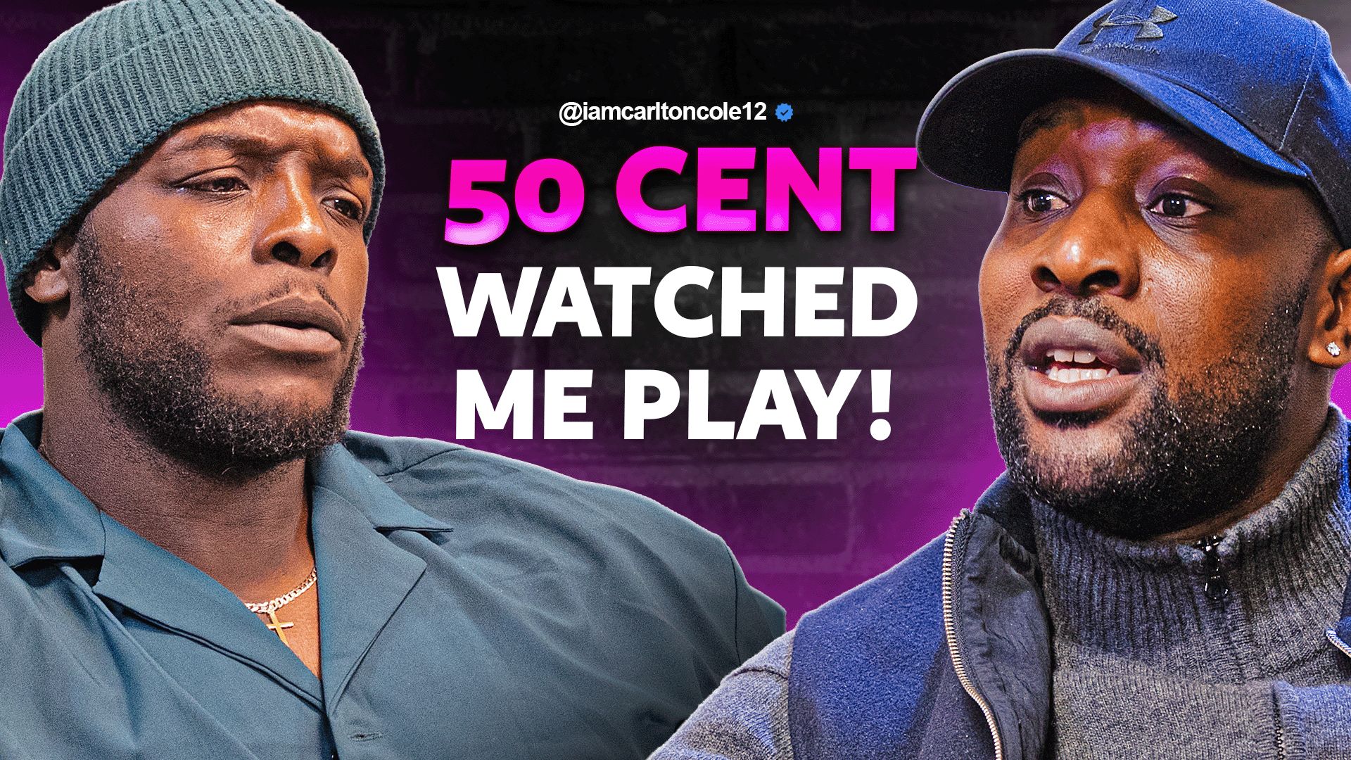 Carlton Cole Beast Mode On Podcast GFX