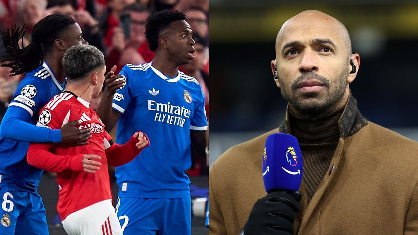 Thierry Henry cobra sinceridade de Gianluca Prestianni sobre caso com Vinicius Jr e fala em racismo no futebol