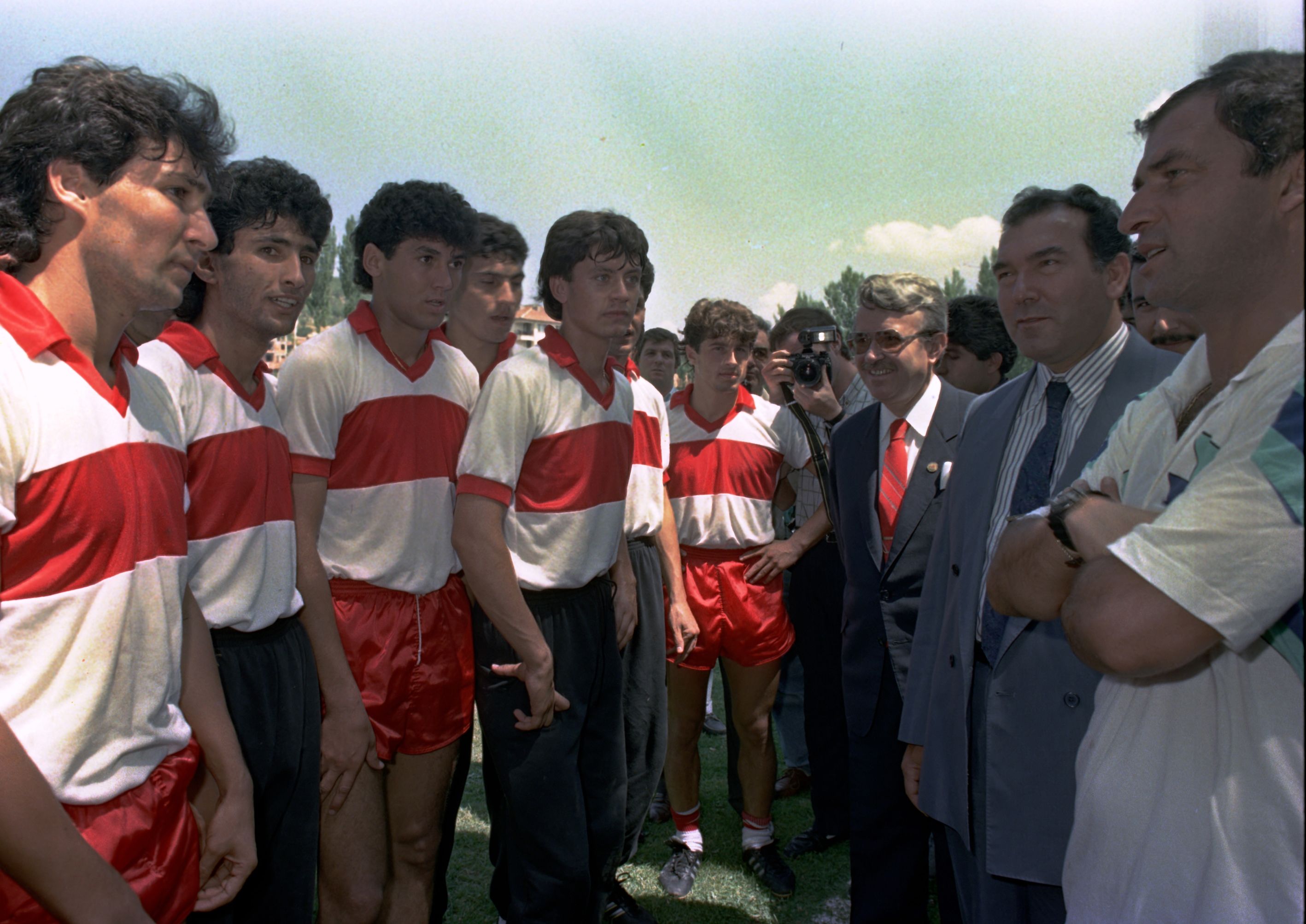 Young Fatih Terim Turkey U21 Coach