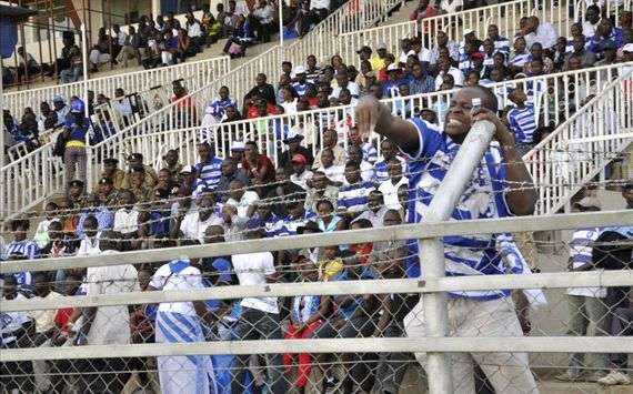 AFC Leopards fans at Nyayo Stadium