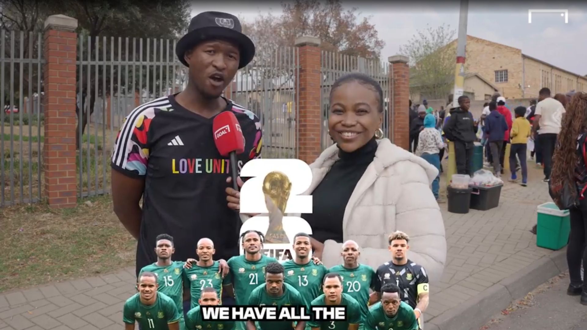 Bafana Bafana fan video