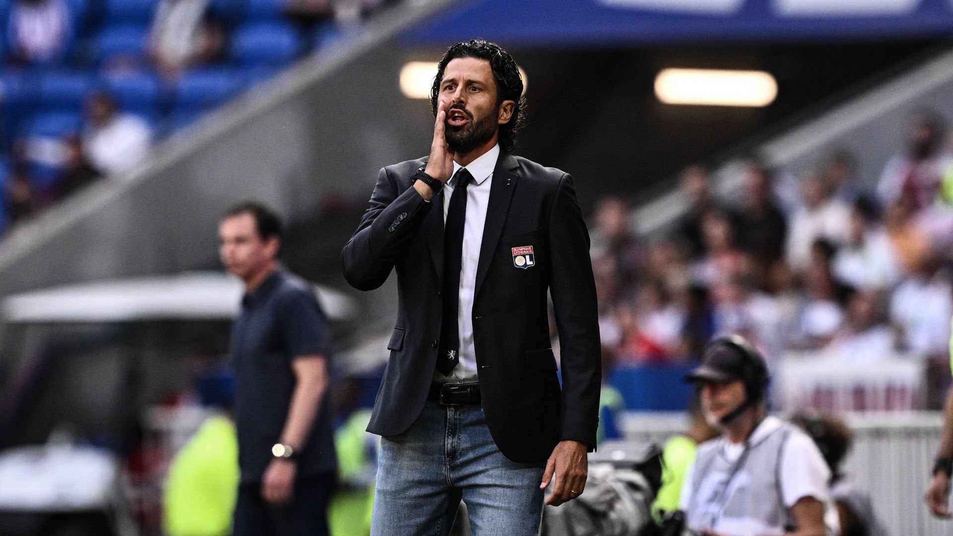 Fabio Grosso Lorient Lyon Ligue 1 08102023