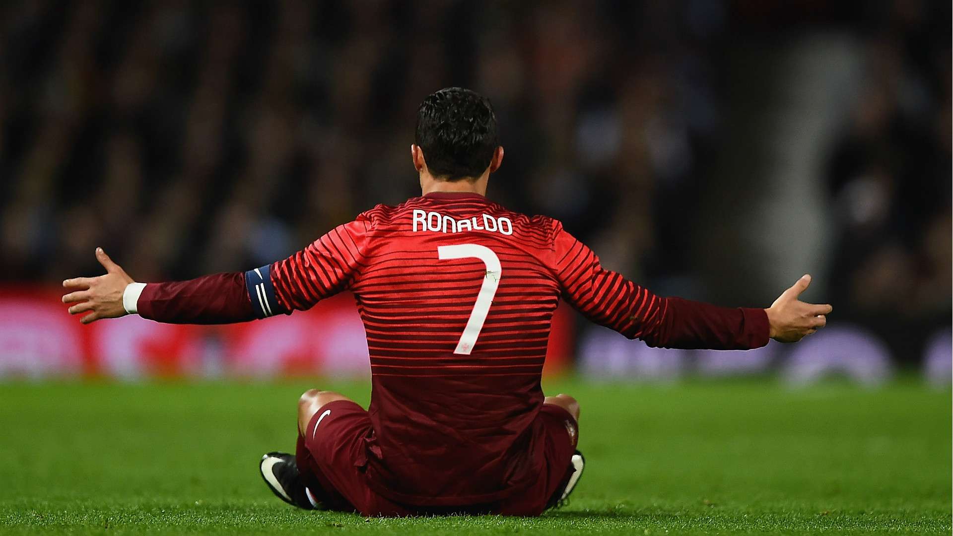 Cristiano Ronaldo Argentina Portugal Friendly Match Old Trafford 18112014