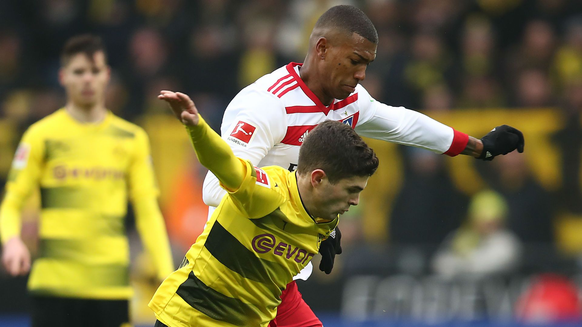 Christian Pulisic Walace Borussia Dortmund Hamburg