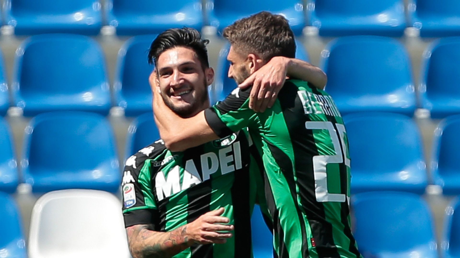 Matteo Politano, Domenico Berardi, Sassuolo, Serie A, 05212017