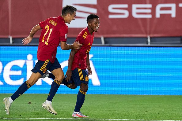 Ansu Fati & Sergio Reguilon