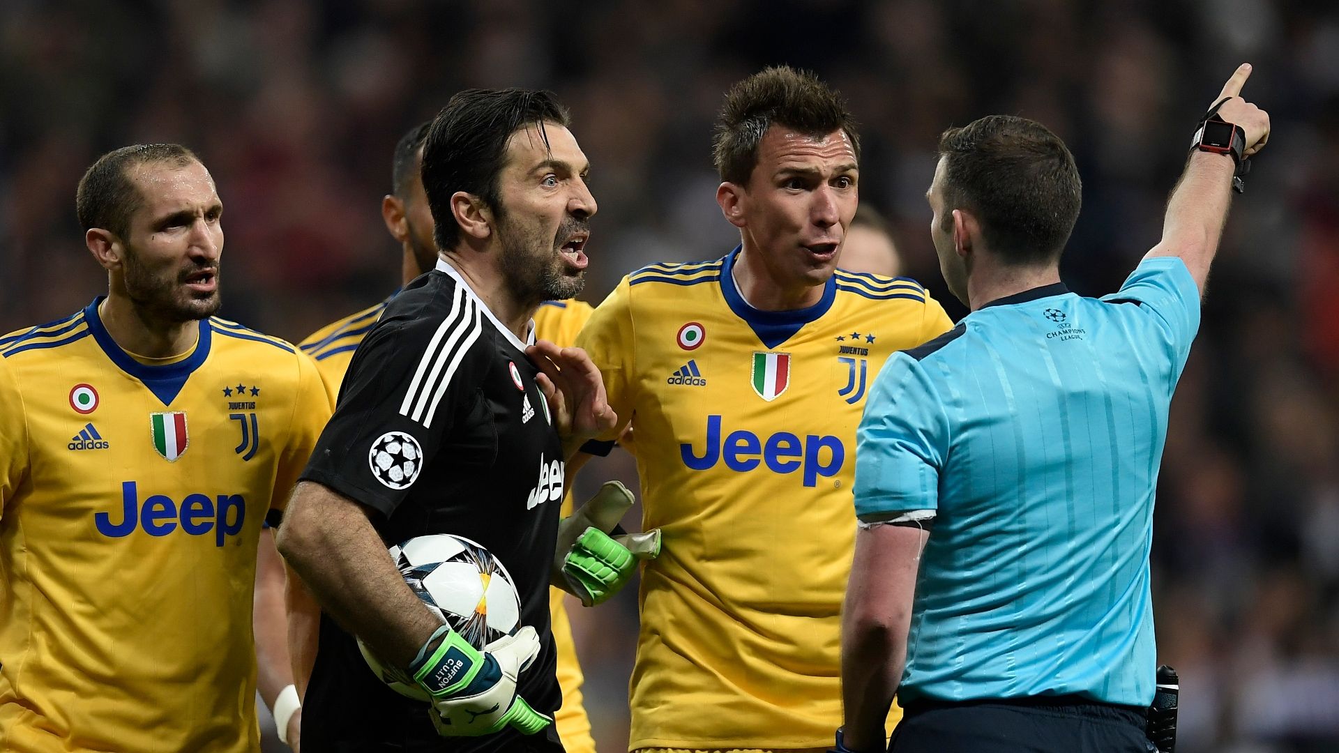 Gigi Buffon Juventus Real Madrid