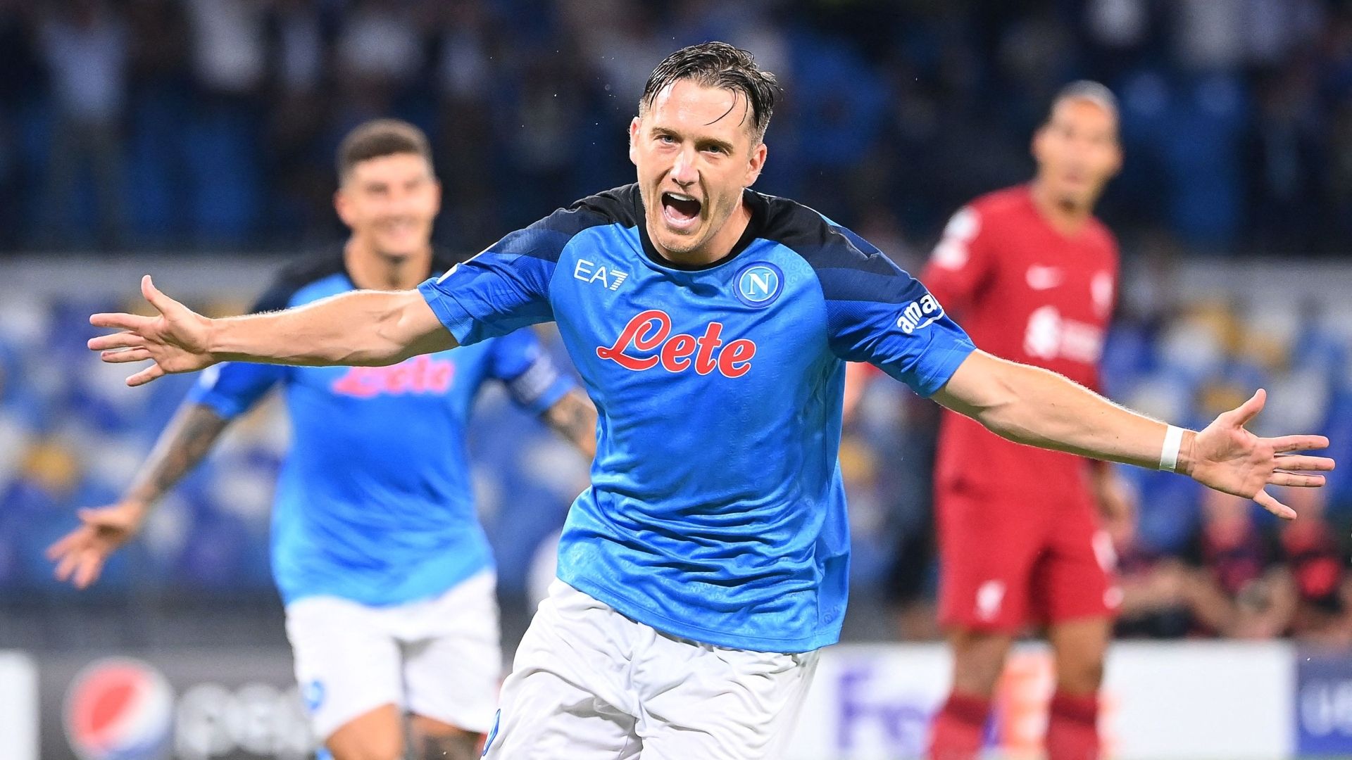 Piotr Zielinski Napoli Liverpool Champions League 07092022