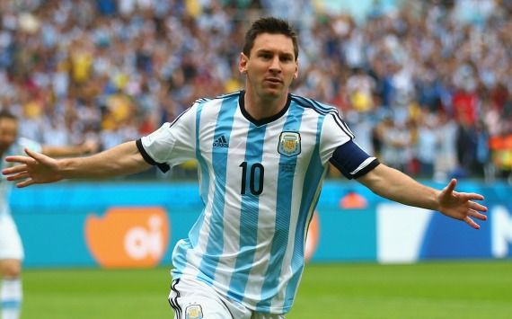 Nigeria Argentina Lionel Messi World Cup Group F 06252014