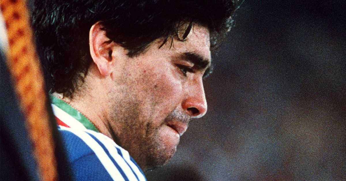 Maradona 1990 World Cup final