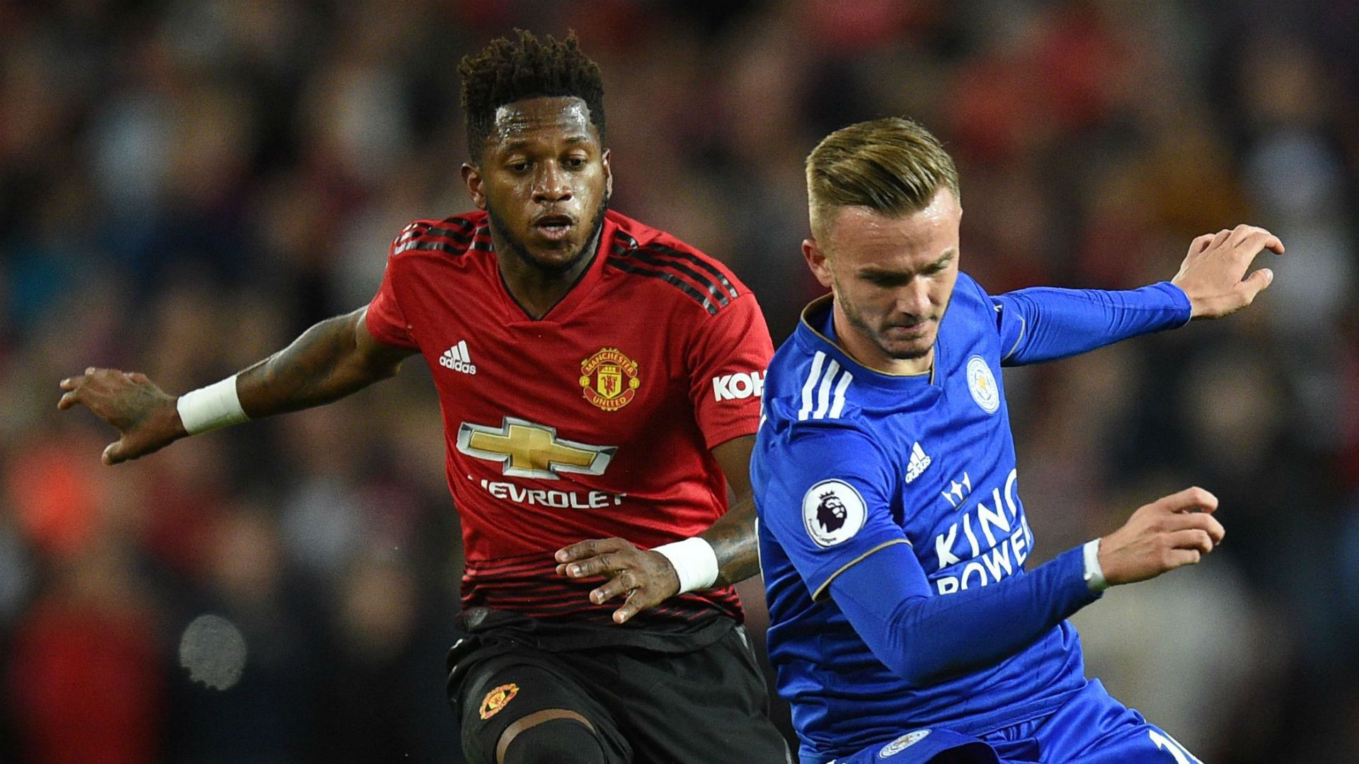 Fred Manchester United Leicester Premier League 10 08 2018
