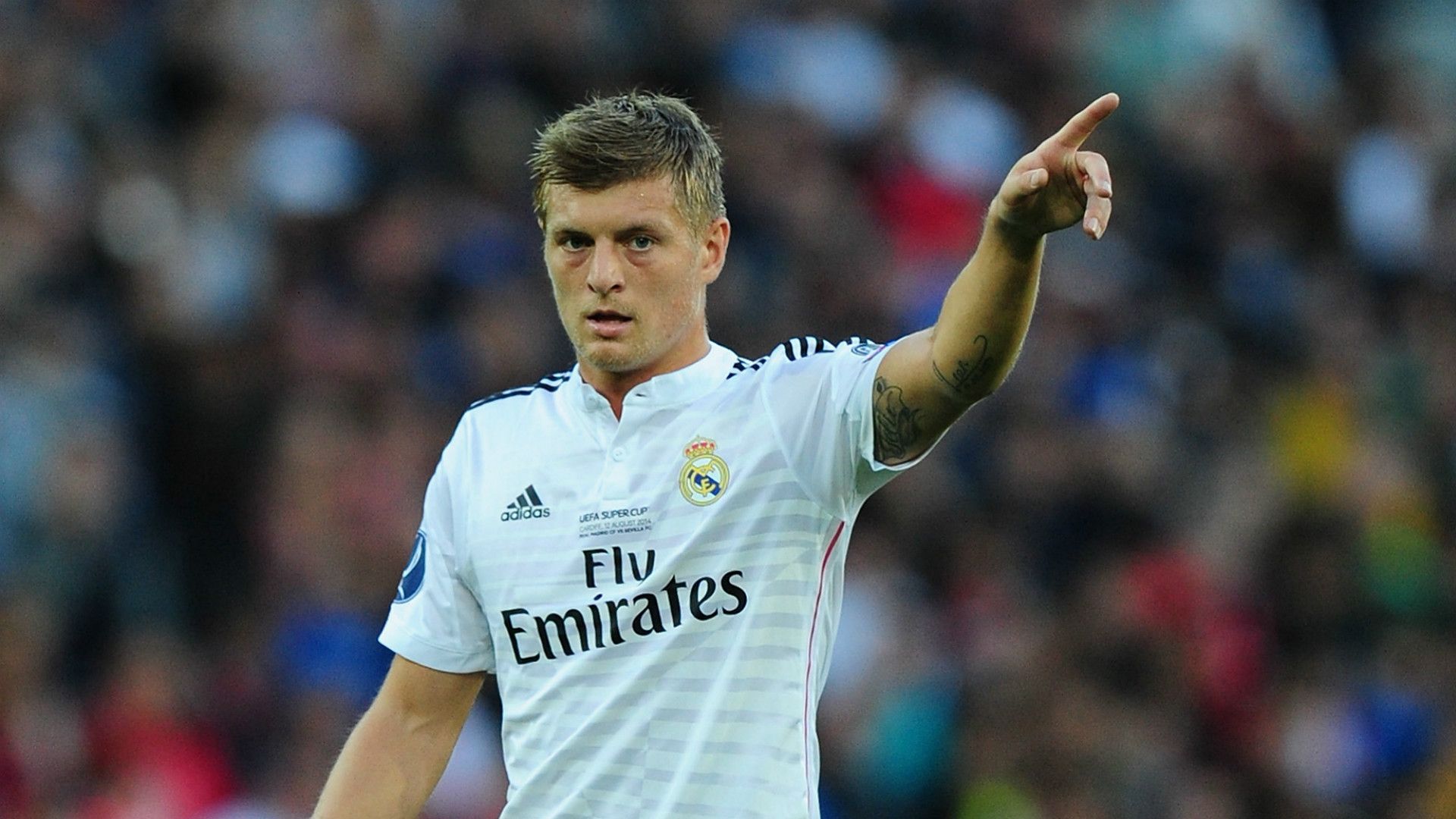 Toni Kroos Real Madrid v Sevilla FC - UEFA Super Cup 08122014
