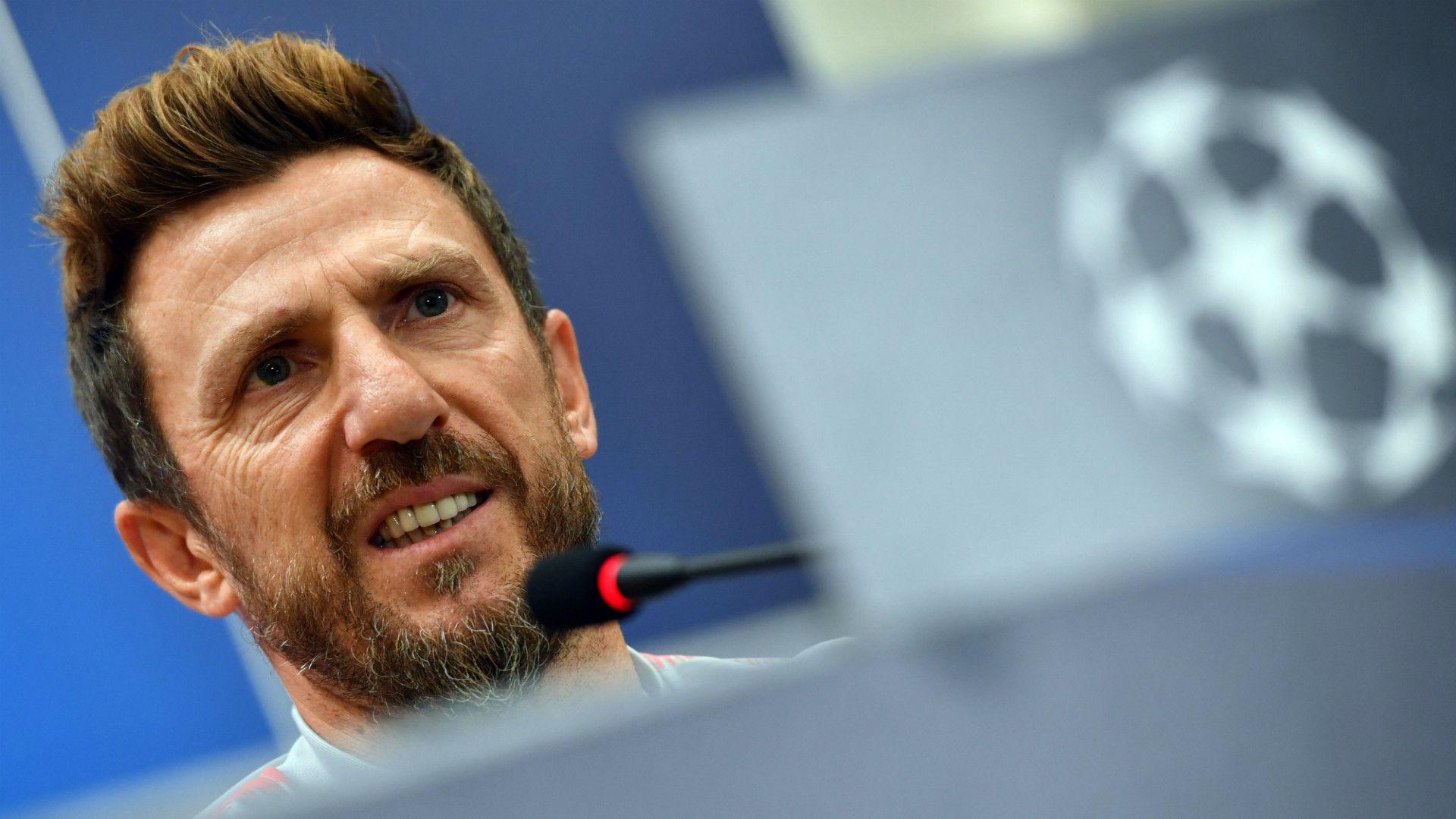 Eusebio Di Francesco press conference CSKA Roma