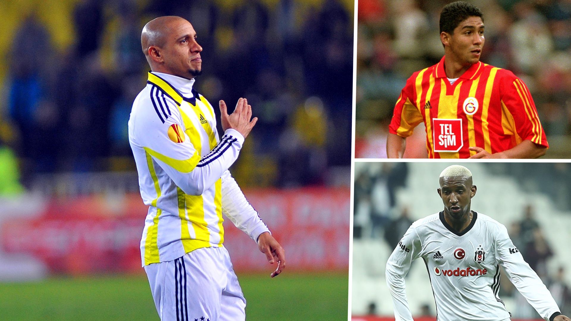 Roberto Carlos & Mario Jardel & Anderson Talisca