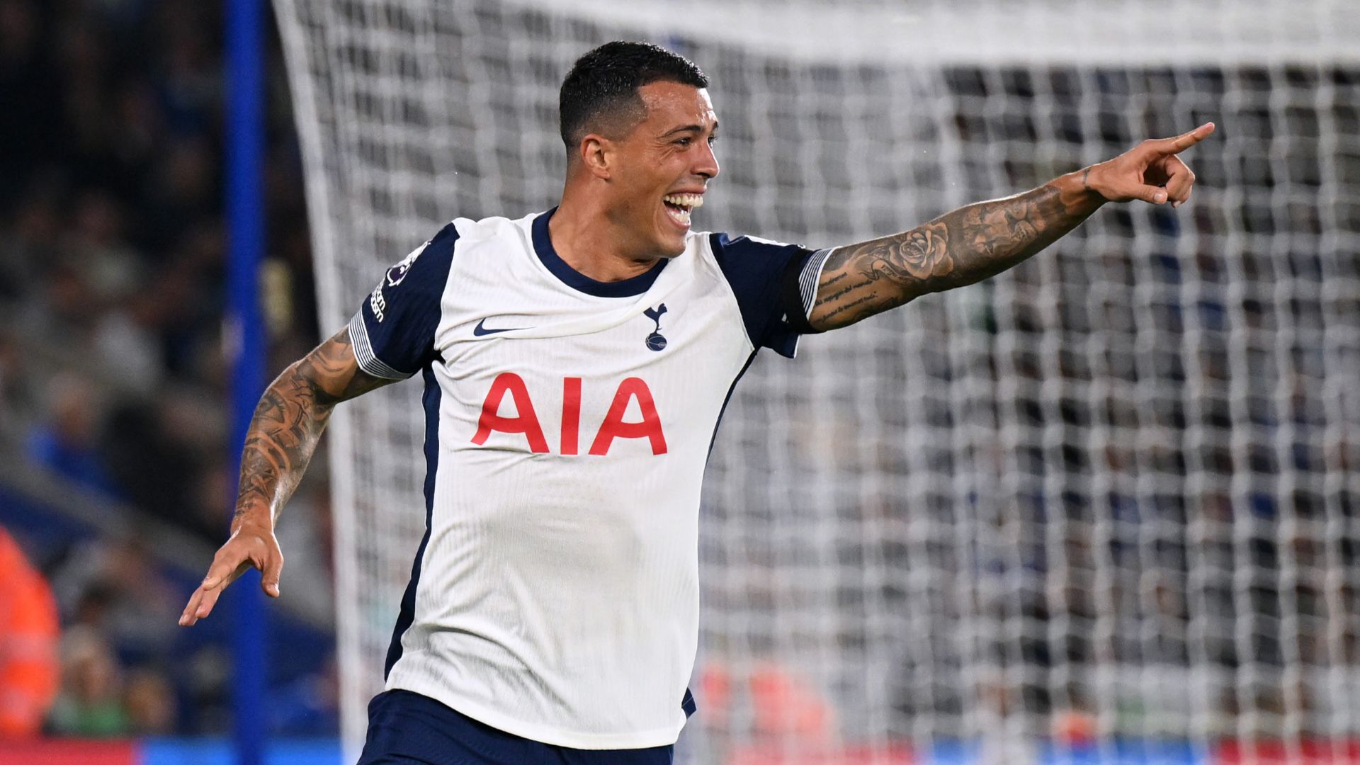 Pedro Porro Tottenham Leicester