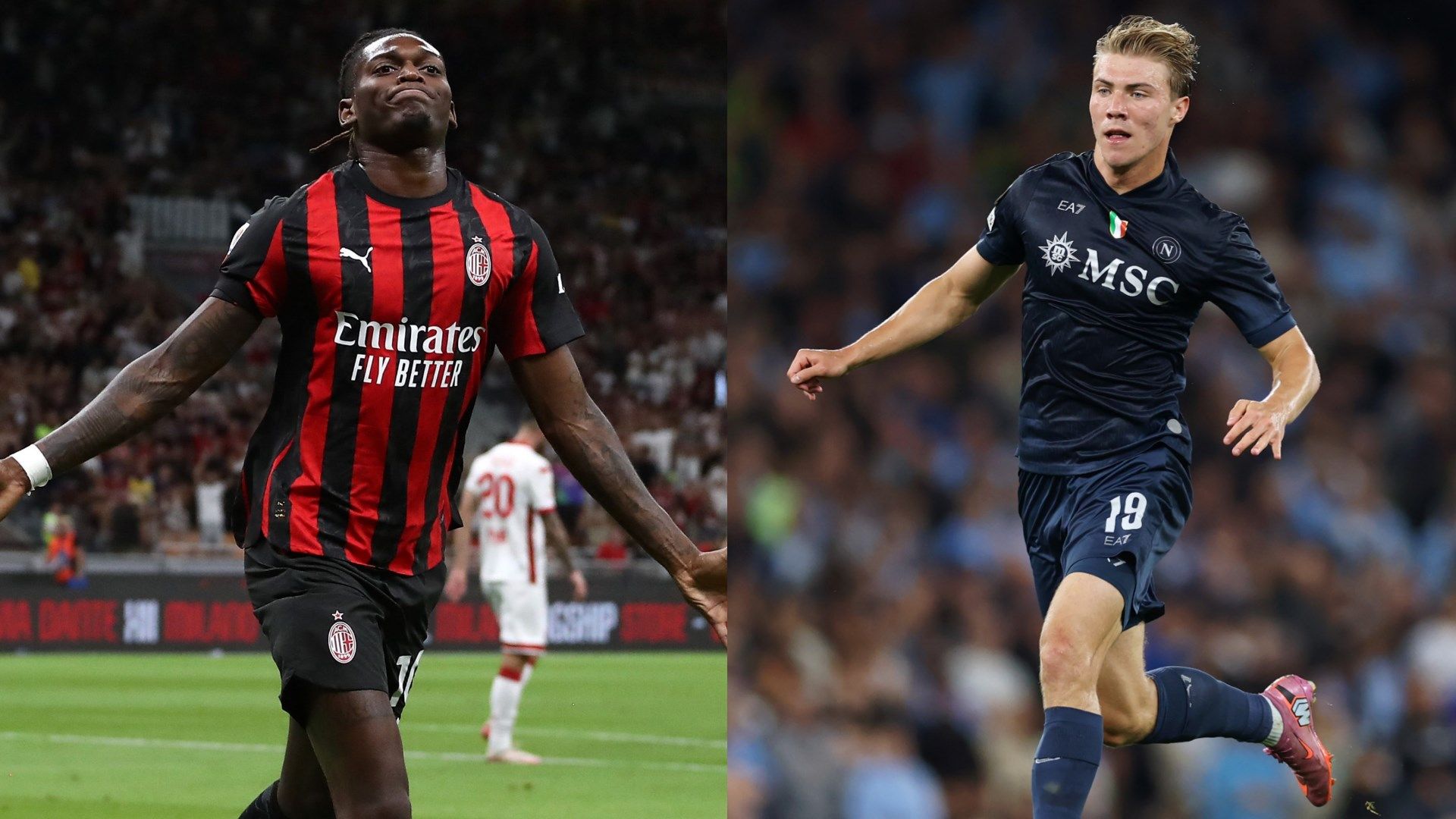 Leao Hojlund Milan Napoli