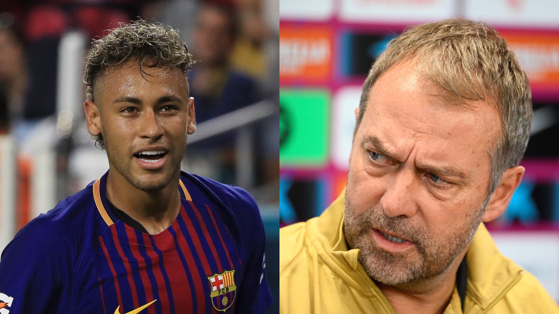 Neymar Hansi Flick Barcelona