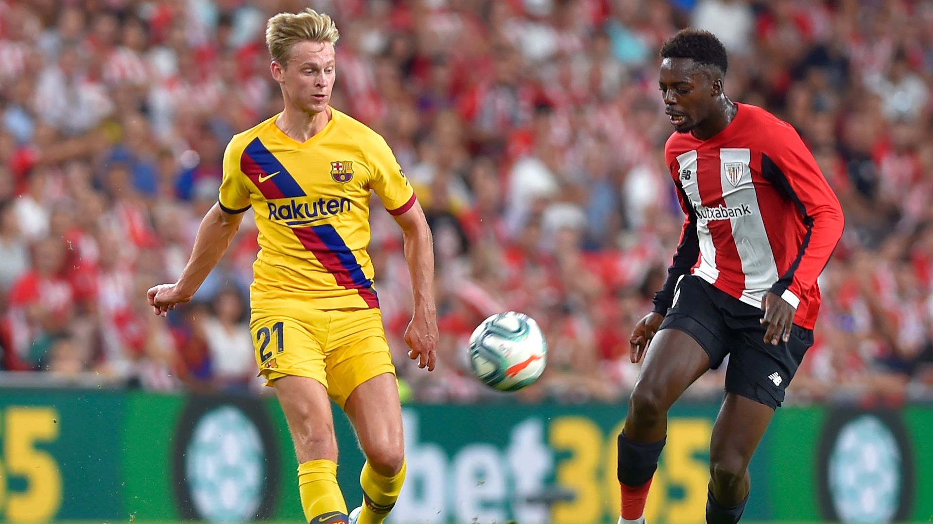 De Jong Williams Athletic Club Barcelona LaLiga