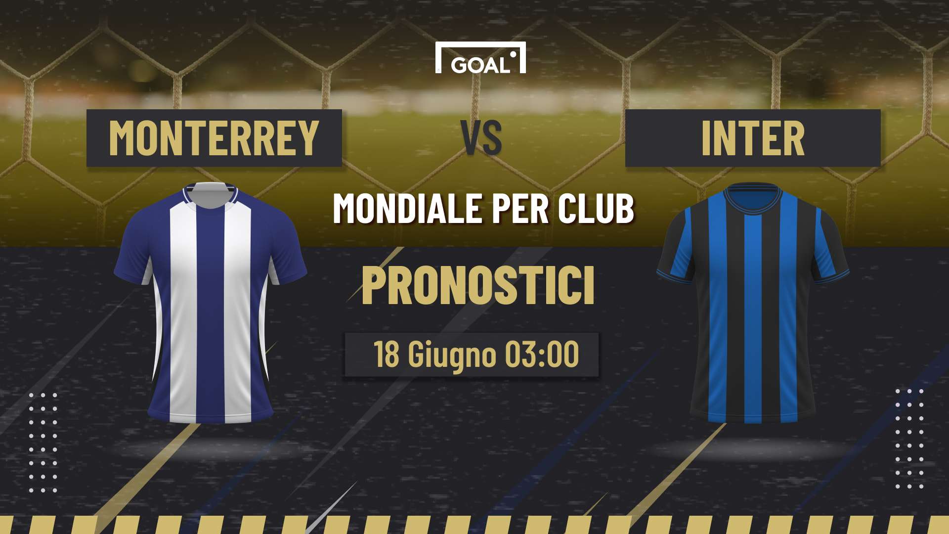 pronostici Monterrey - Inter