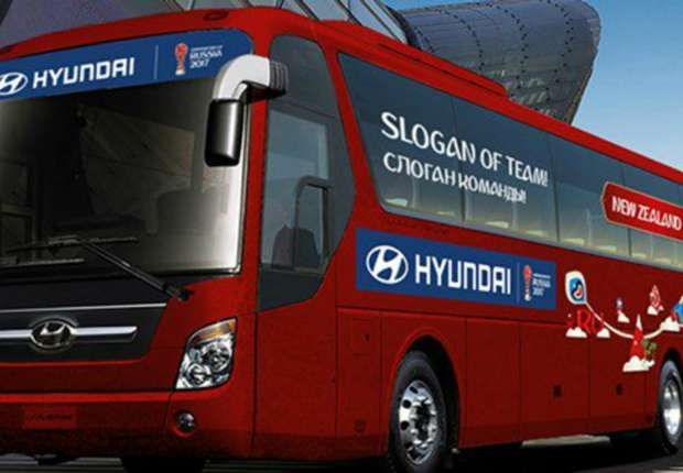 Bus Selección chilena