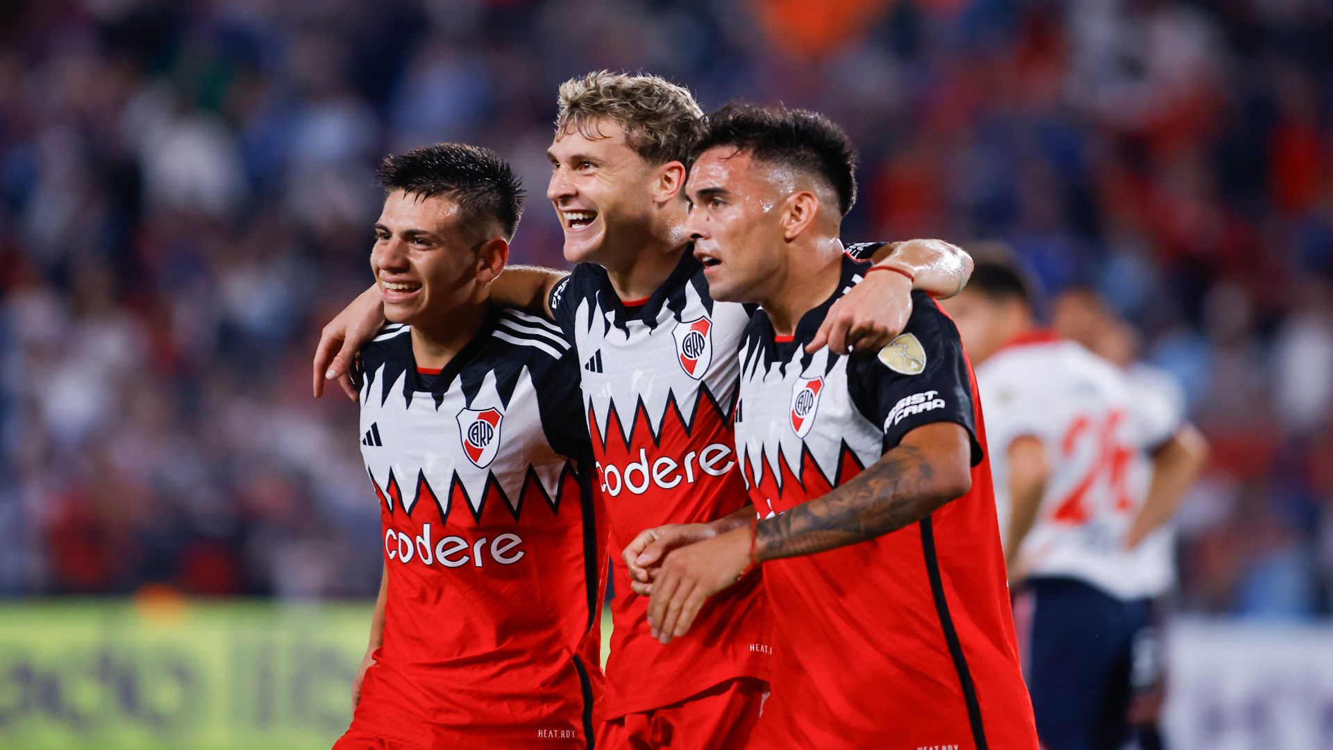 Facundo Colidio Claudio Echeverri River Nacional Copa Libertadores 07052024