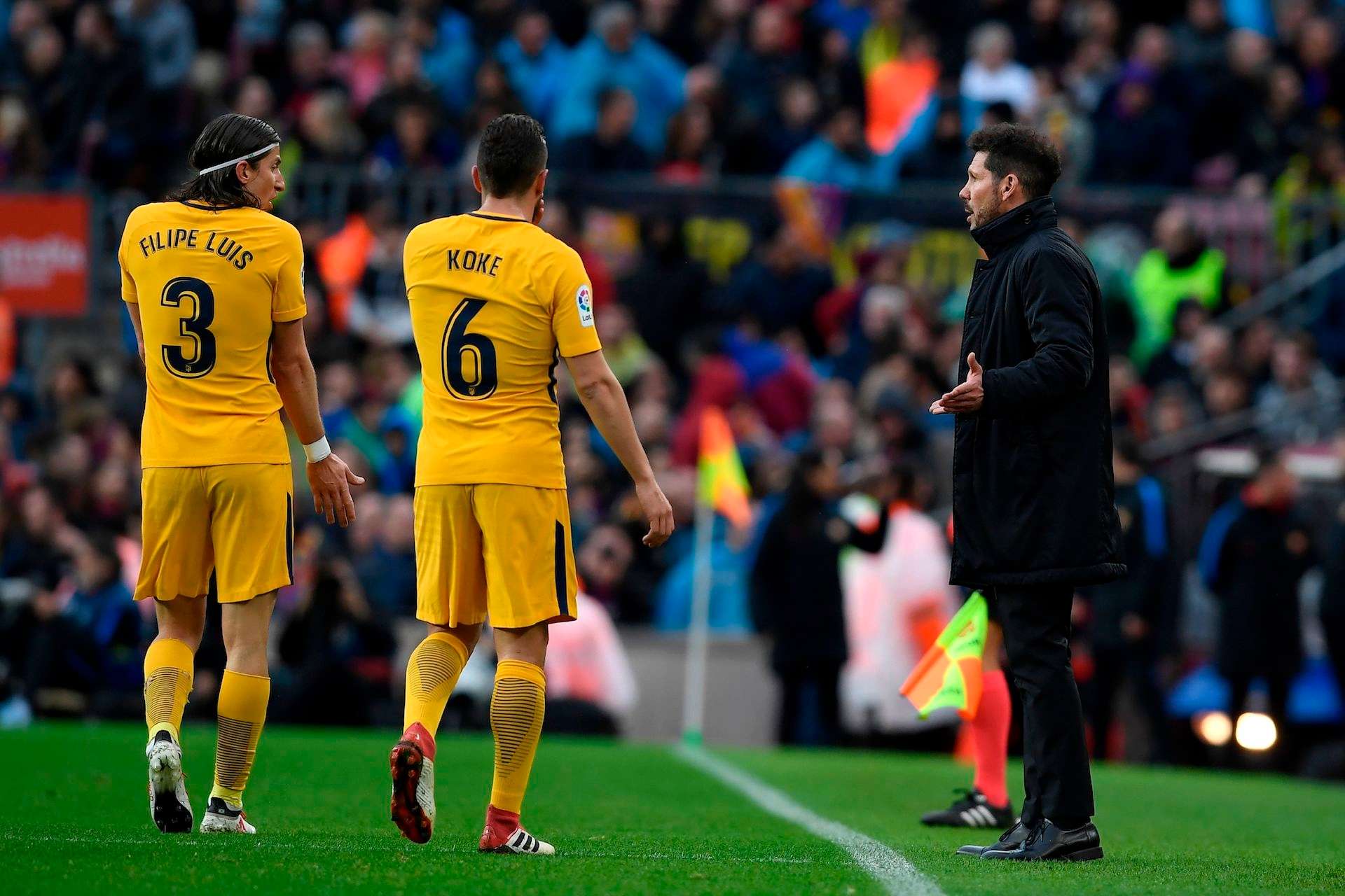 Simeone Koke Filipe Barcelona Atletico LaLiga