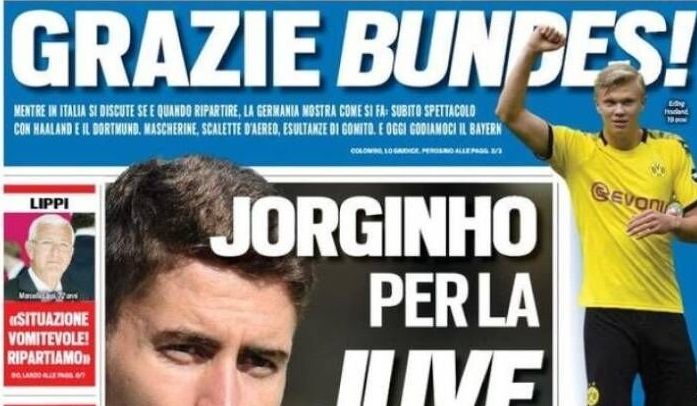 17 May Newspapers embed only Tuttosport