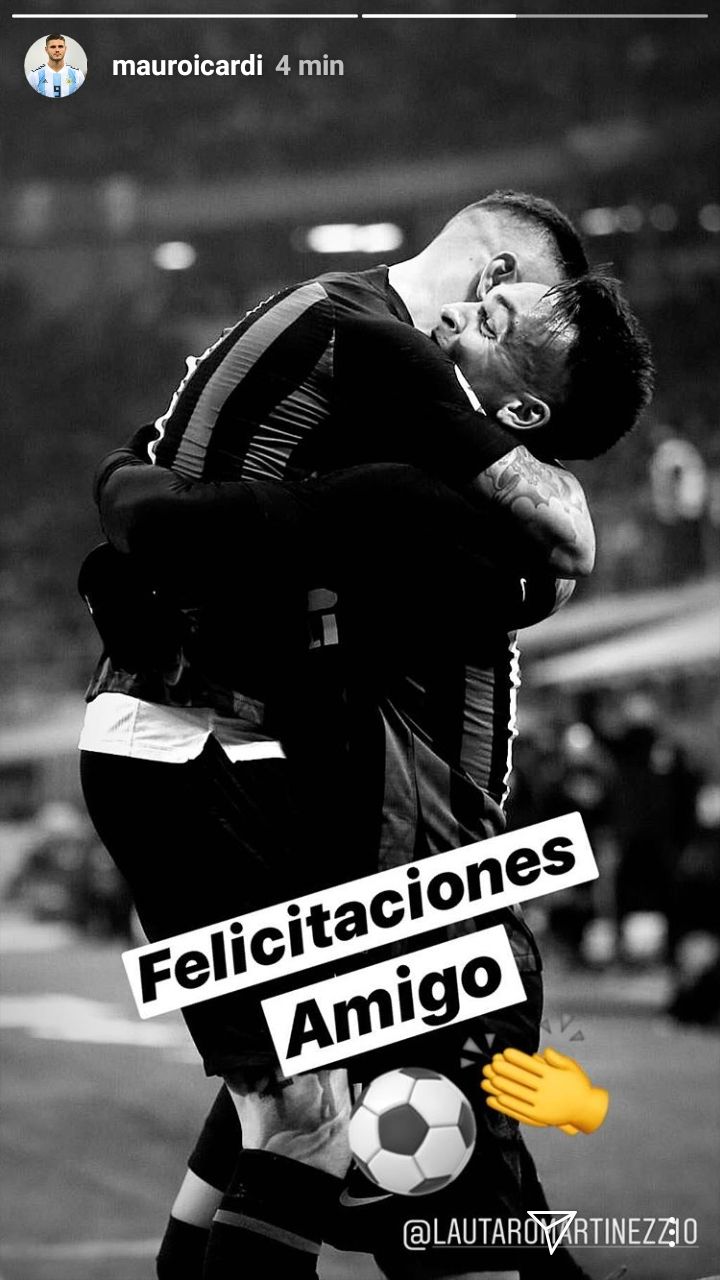 Icardi Instagram Story