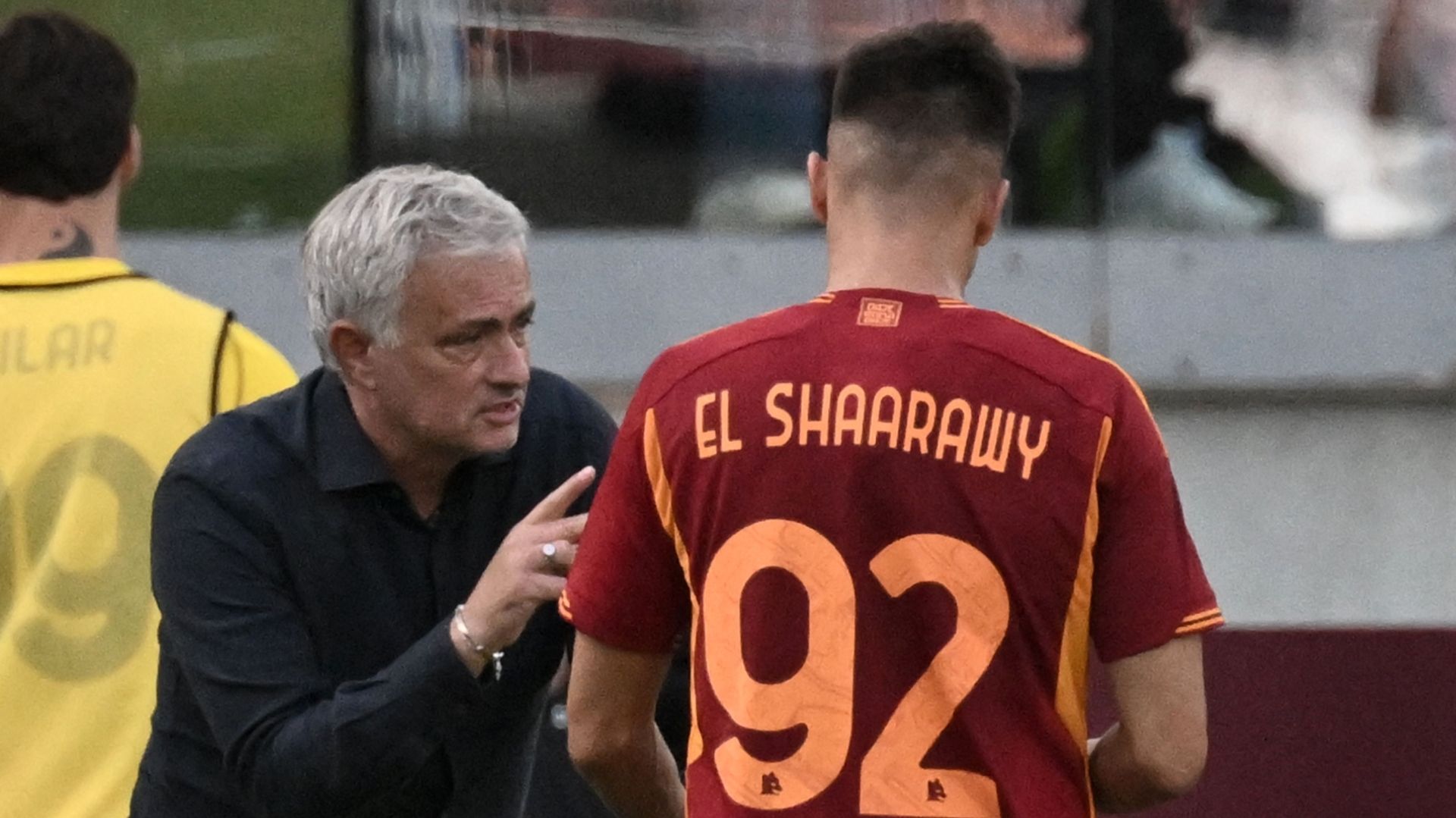 José Mourinho Stephan El Shaarawy Roma 2023-2024