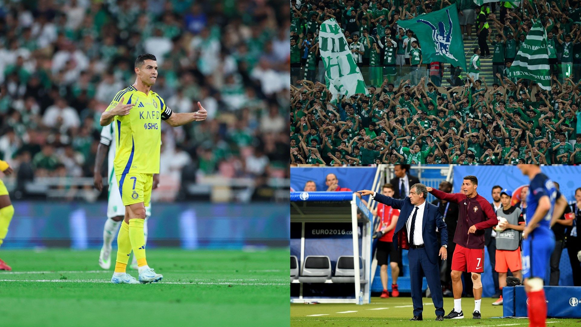 Cristiano Ronaldo Nassr Euro 2016 Ahli Fans 