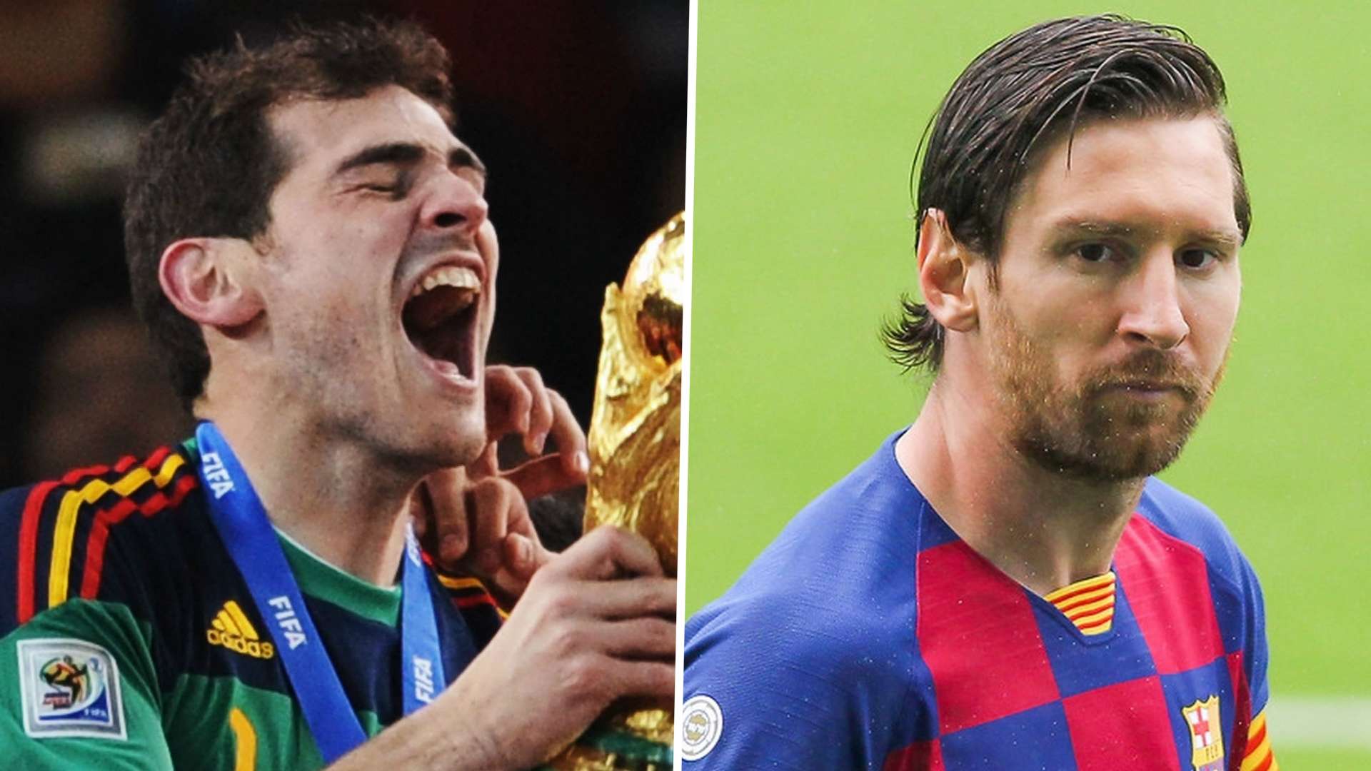 Iker Casillas Lionel Messi 2020
