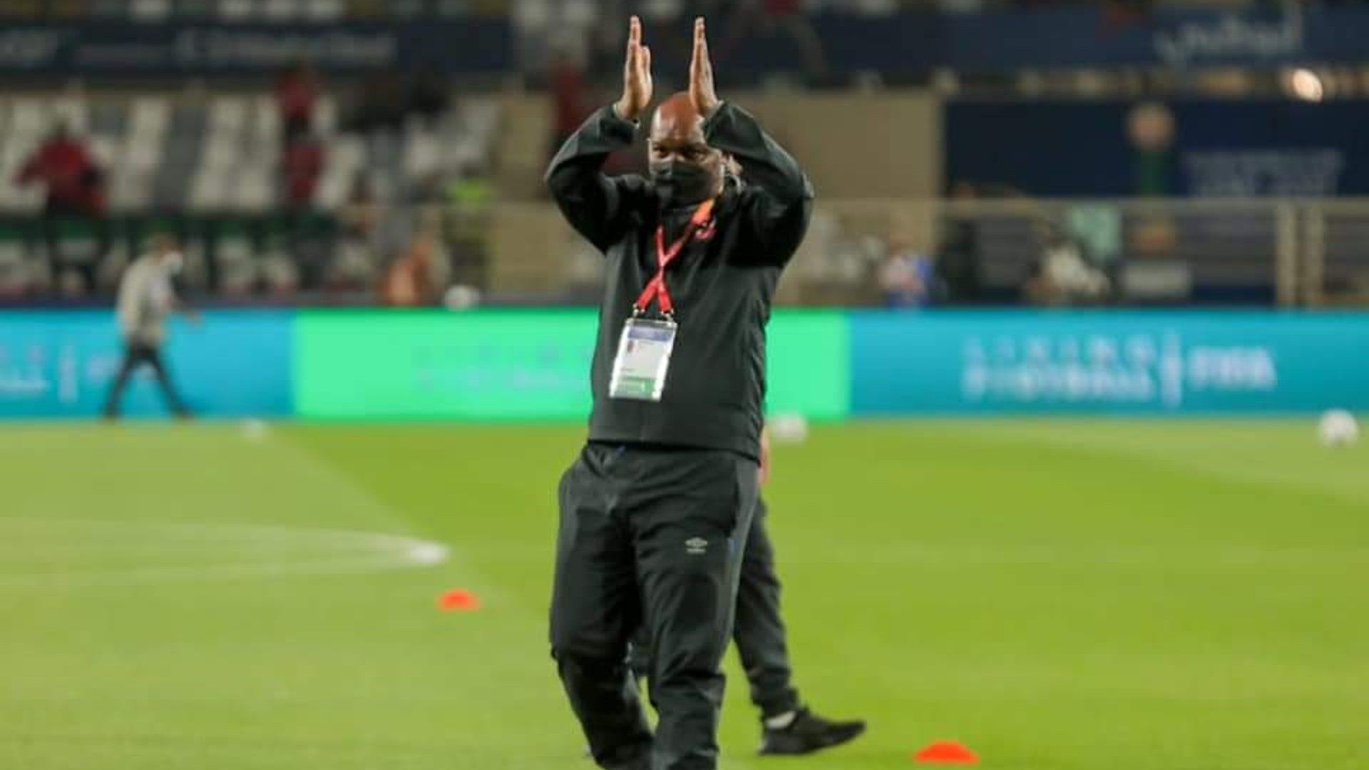Pitso Mosimane of Al Ahly.