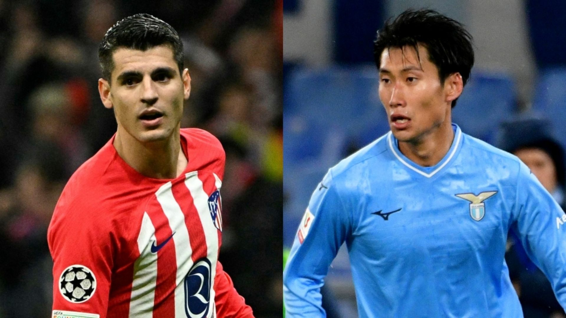 Alvaro Morata Atletico Madrid Daichi Kamada Lazio