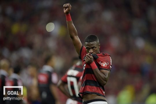 vinicius goodbye flamengo