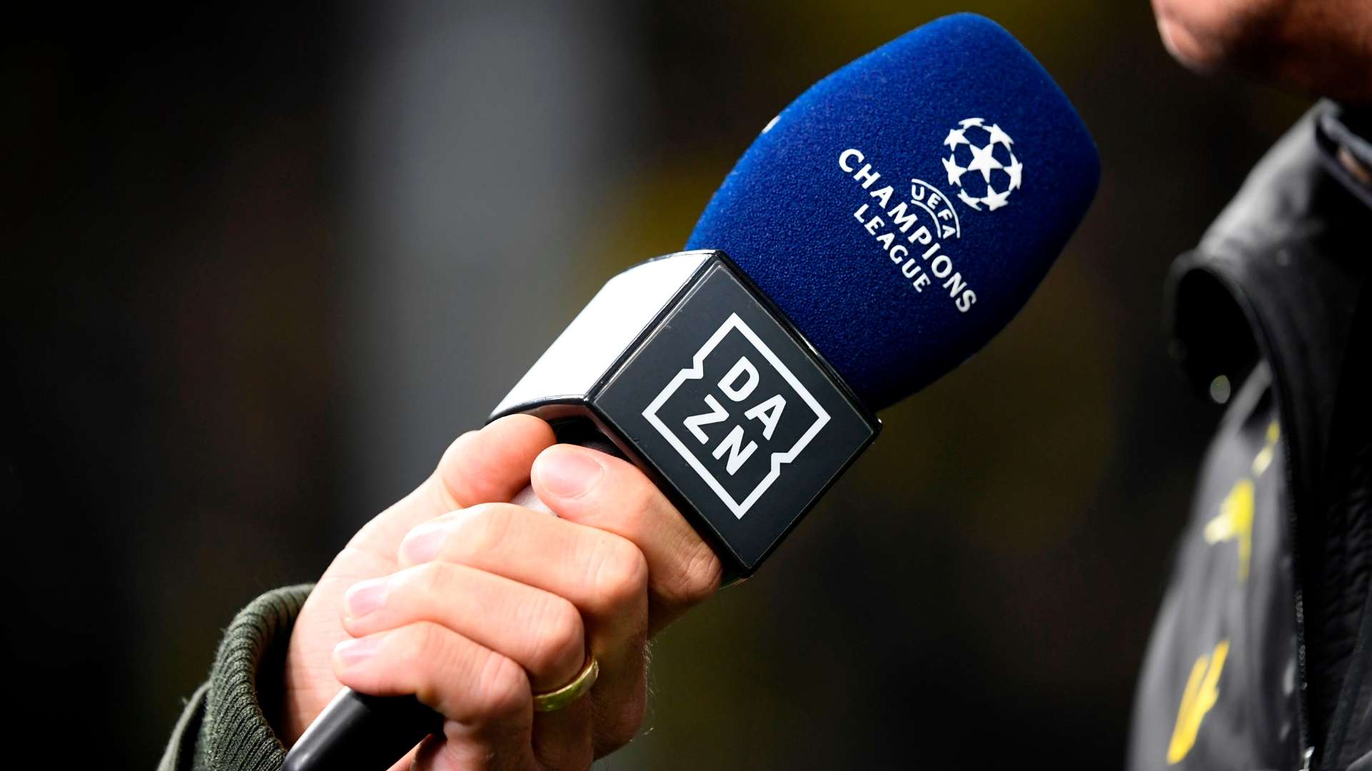 Mikrofon DAZN Champions League