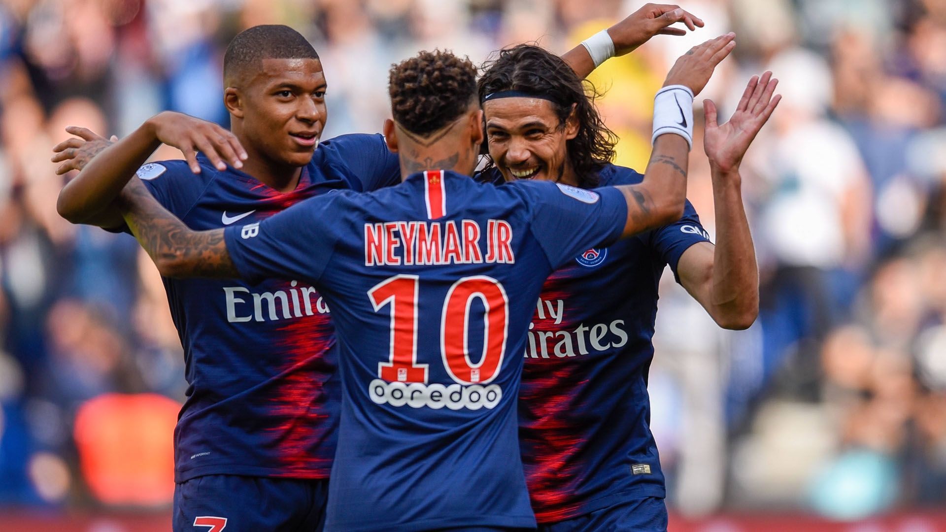 mbappe cavani neymar