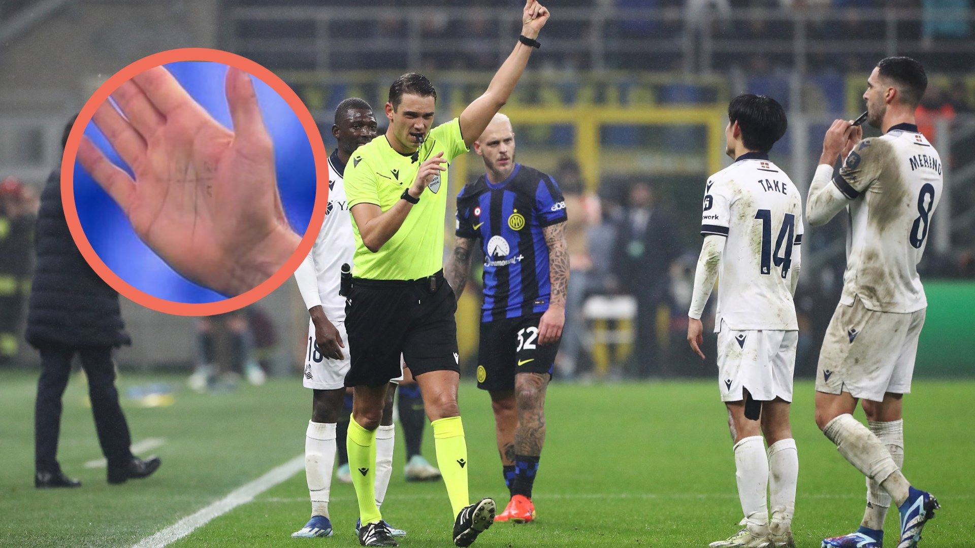 Sandro Scharer Inter Real Sociedad Champions League