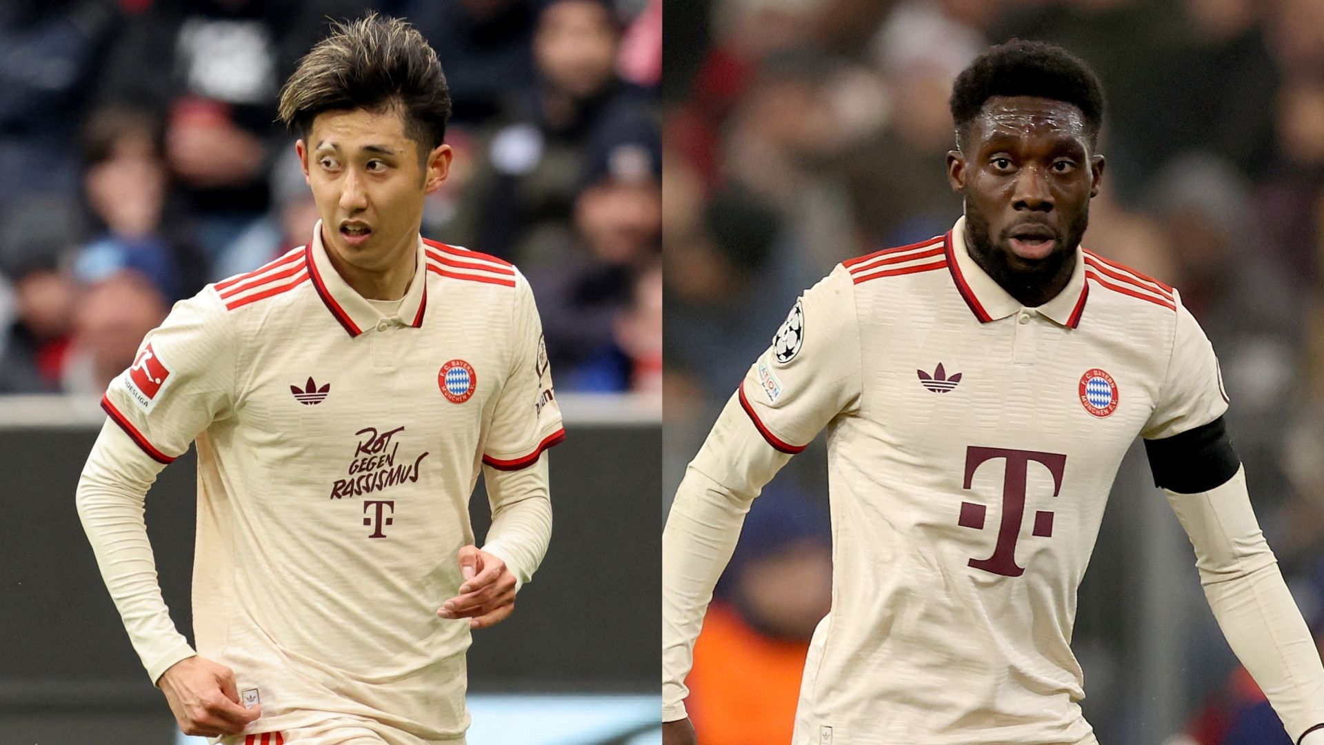 Hiroki Ito Alphonso Davies Bayern