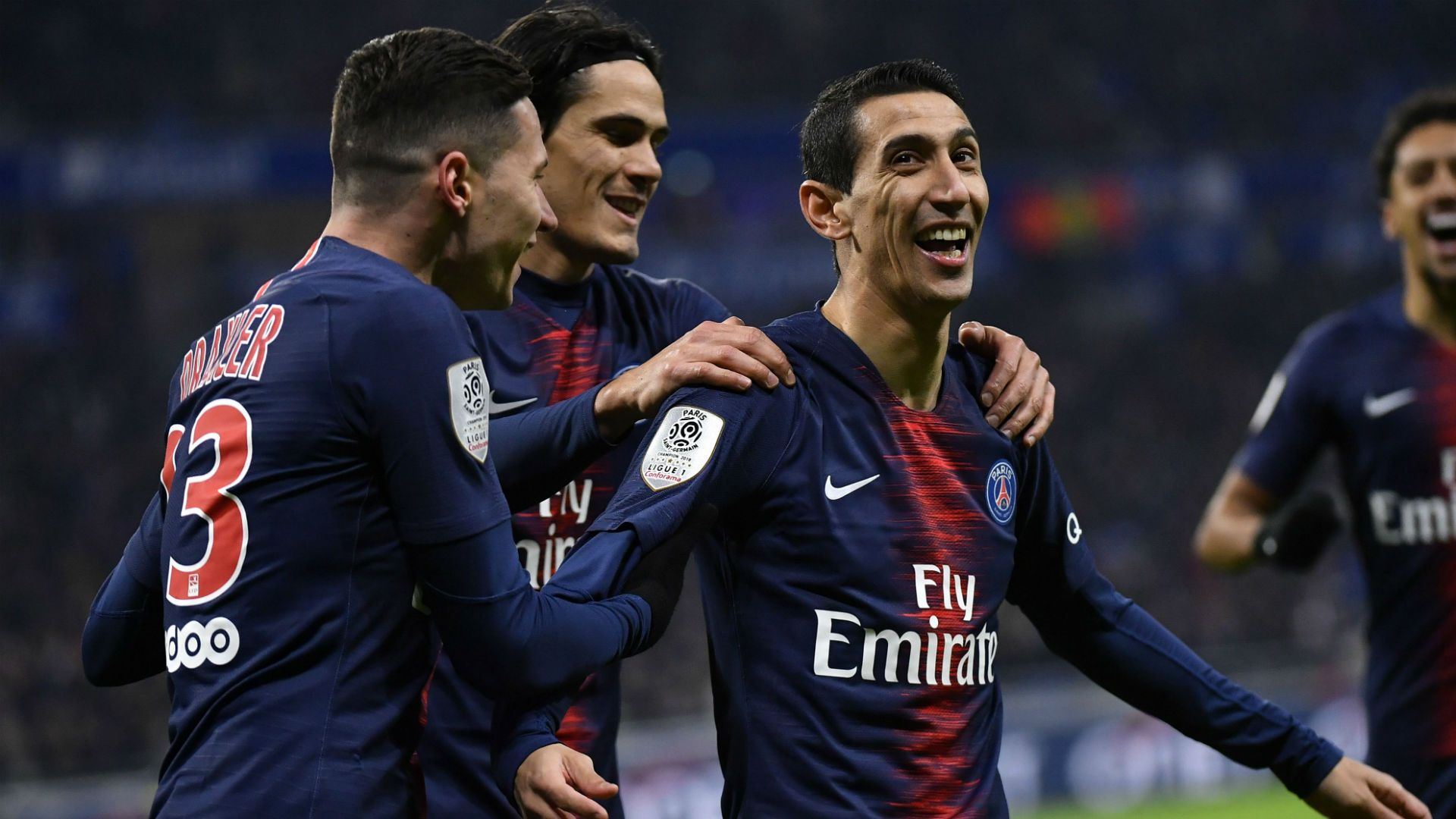 Angel Di Maria Lyon PSG Ligue 1 03022019