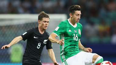 Hector Herrera Mexico New Zealand