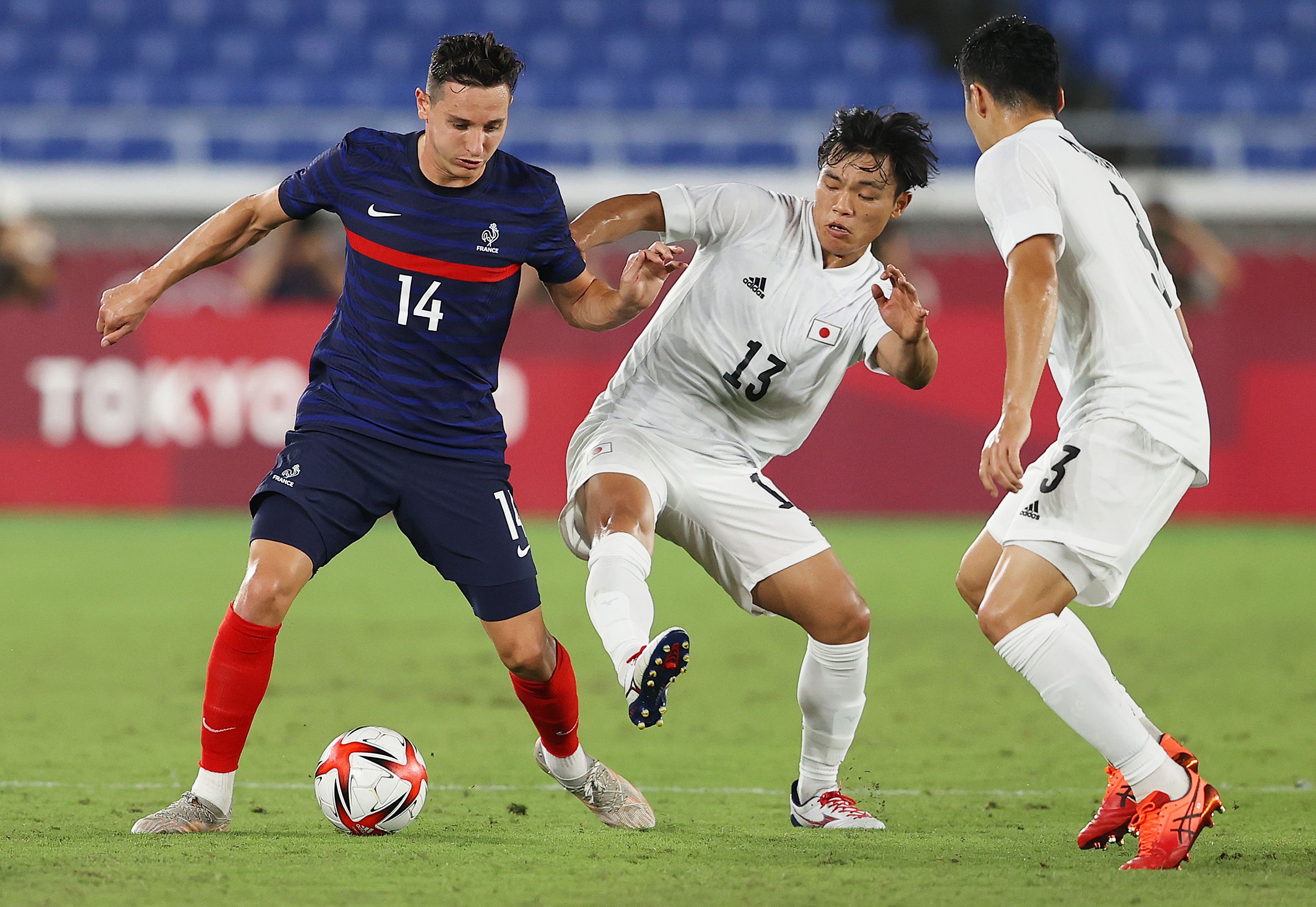 Florian Thauvin, France vs Japan 28/07/21