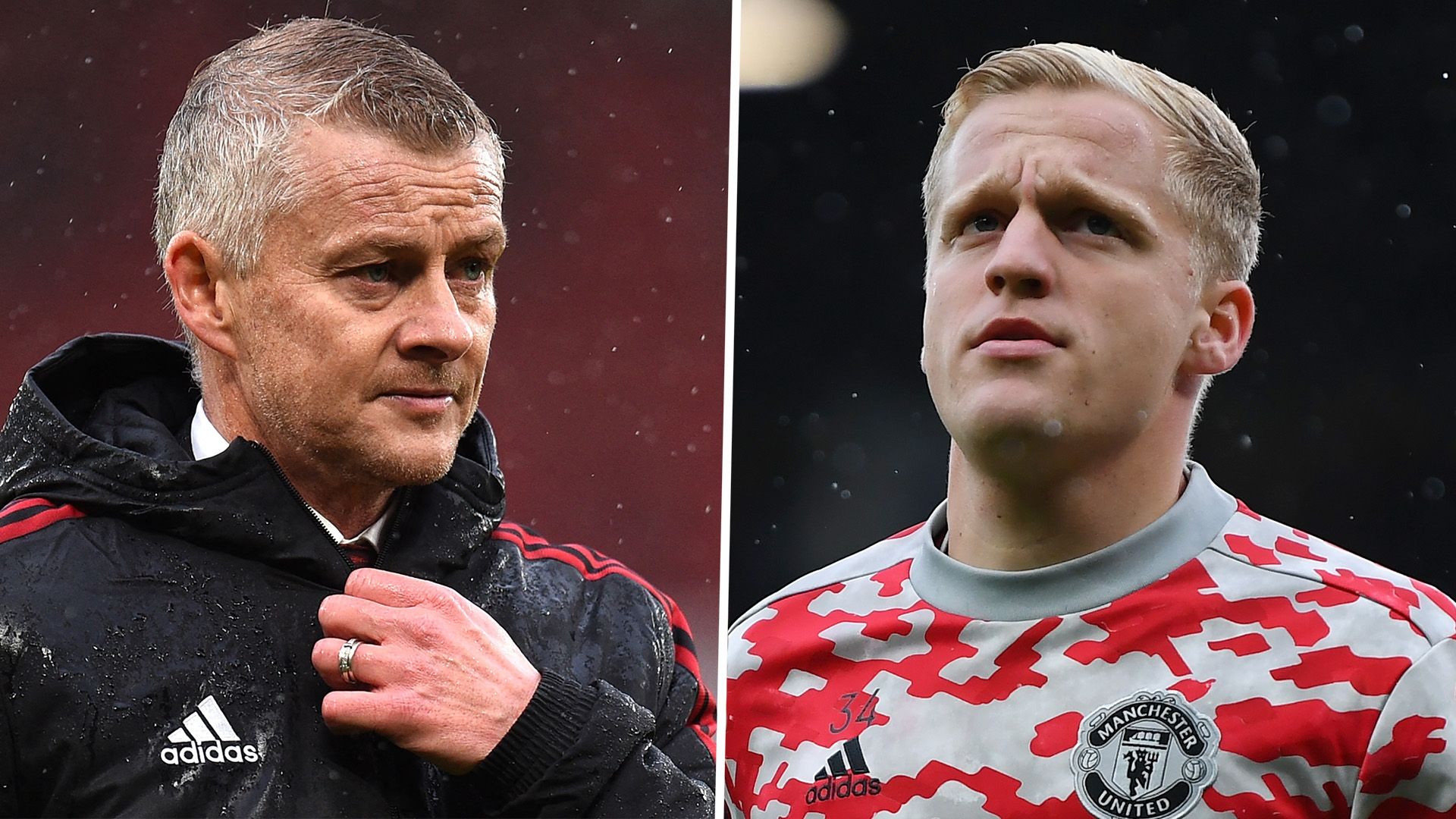 Ole Gunnar Solskjaer Donny van de Beek Man Utd 2021-22