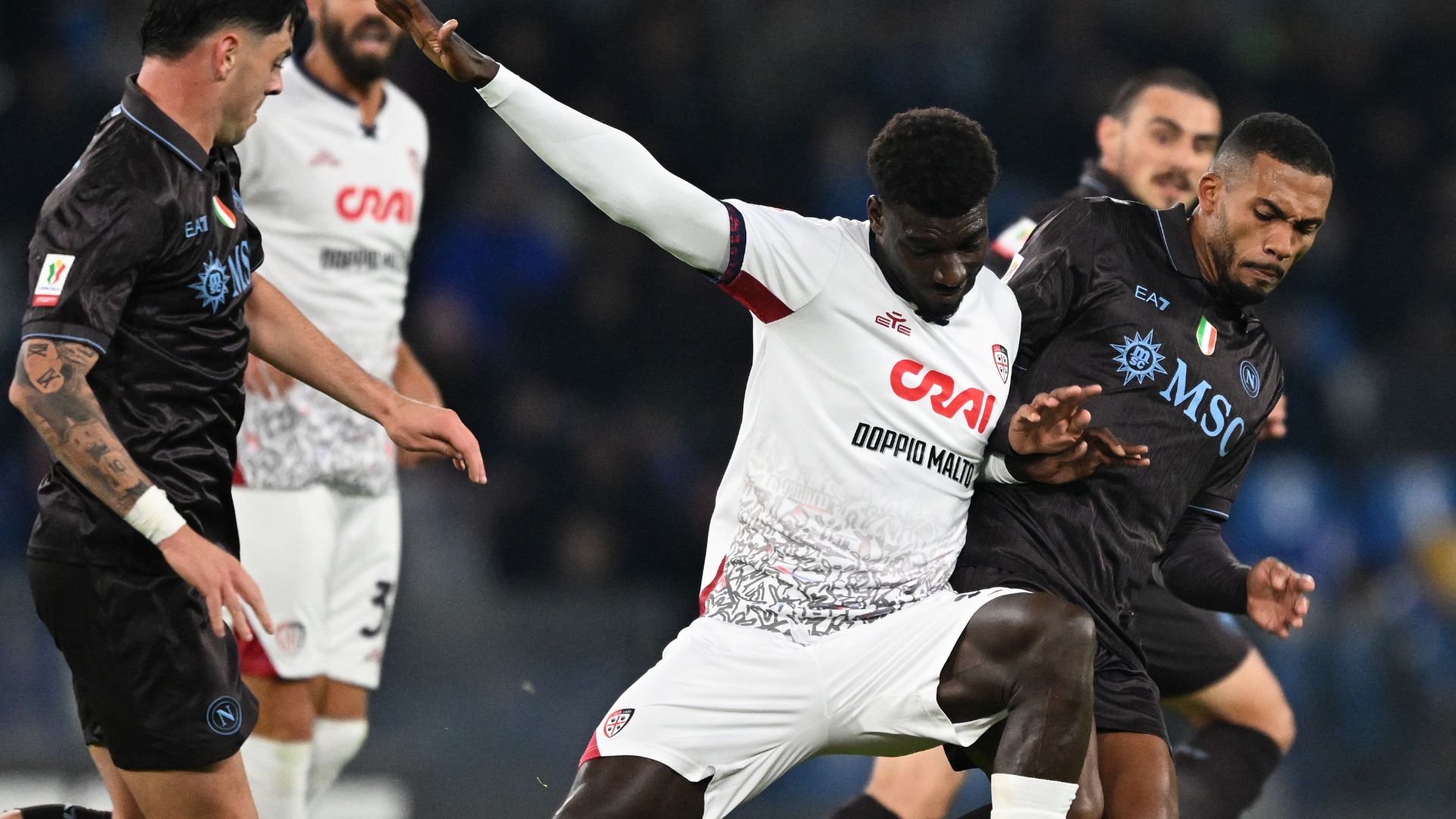 Napoli Cagliari Coppa Italia
