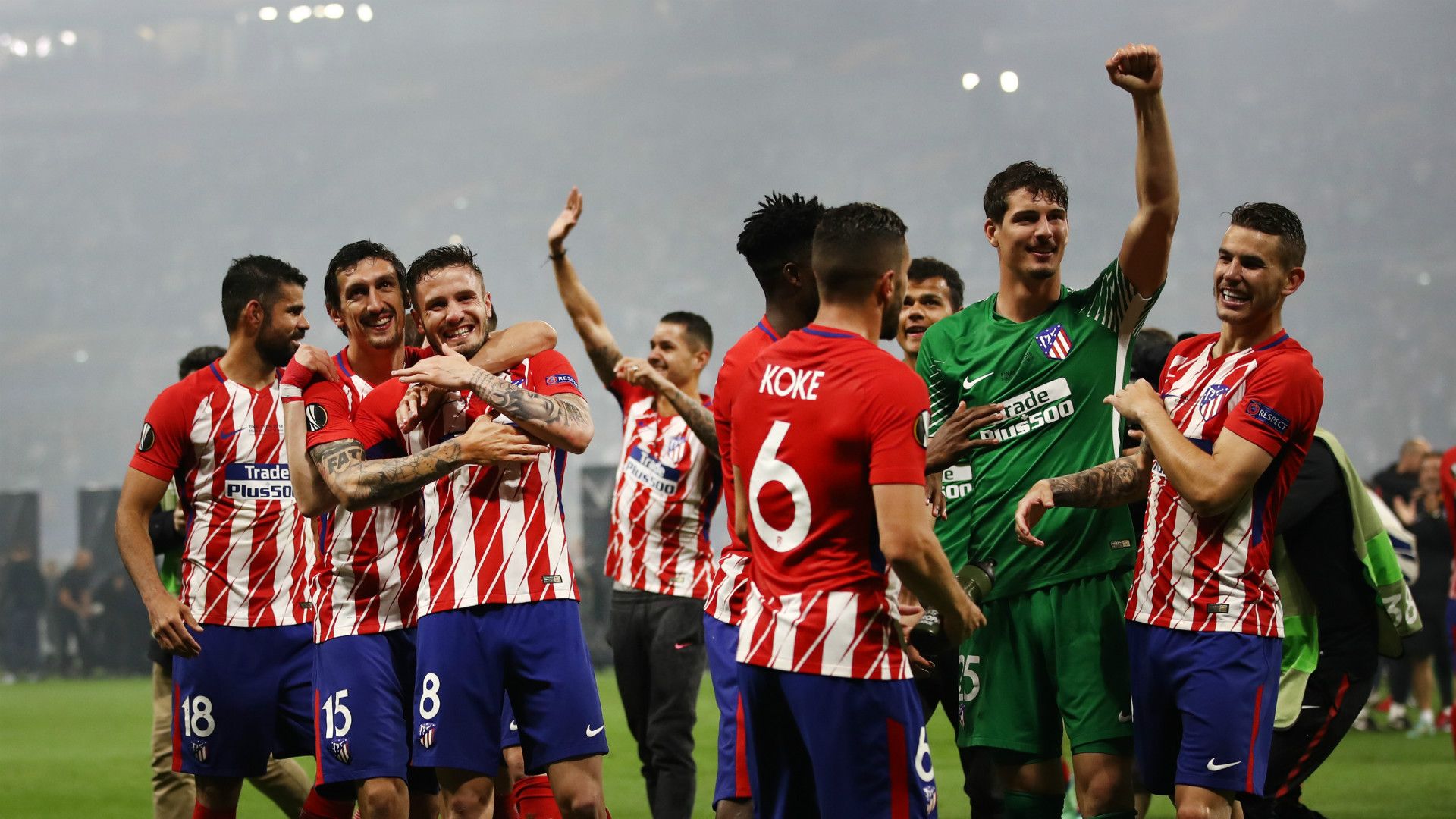 Olympique Marseilles vs Atletico Madrid Europa League Final