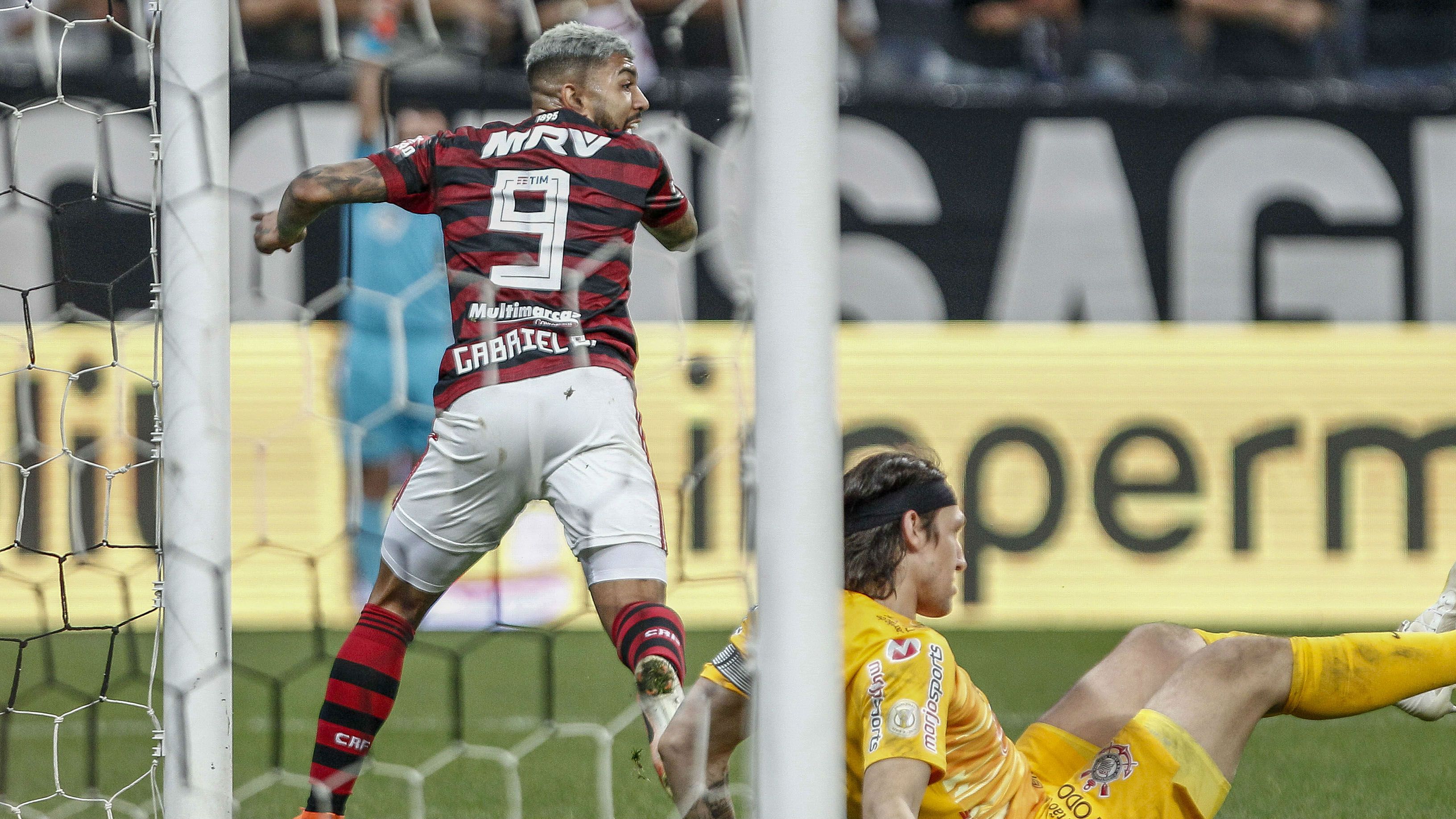 Gabigol Corinthians Flamengo Brasileirão 21 07 2019